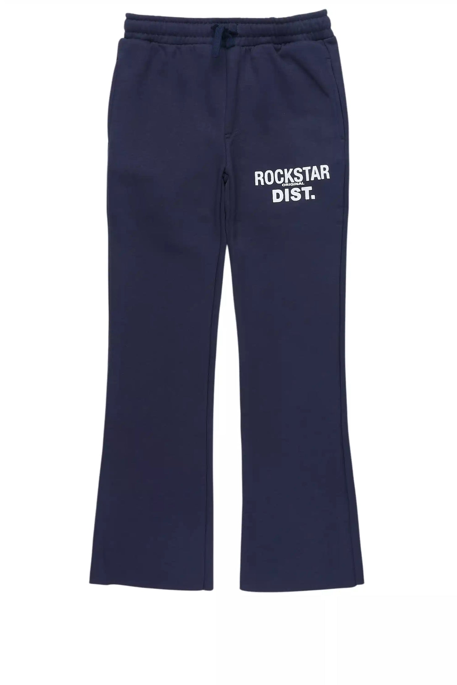 Boys Alpine Navy Stacked Trackpant