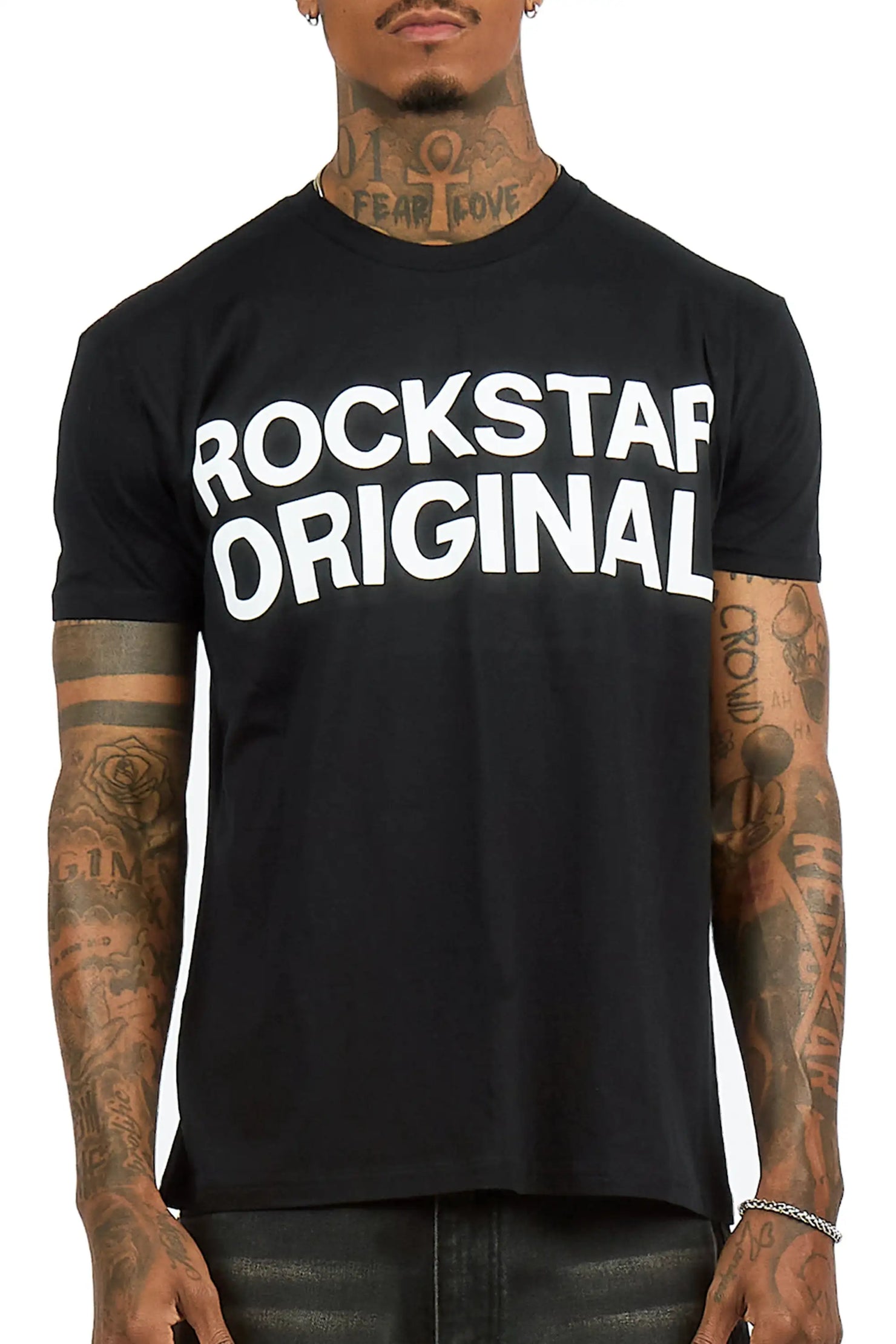 Keeth Black Oversized Graphic T-Shirt