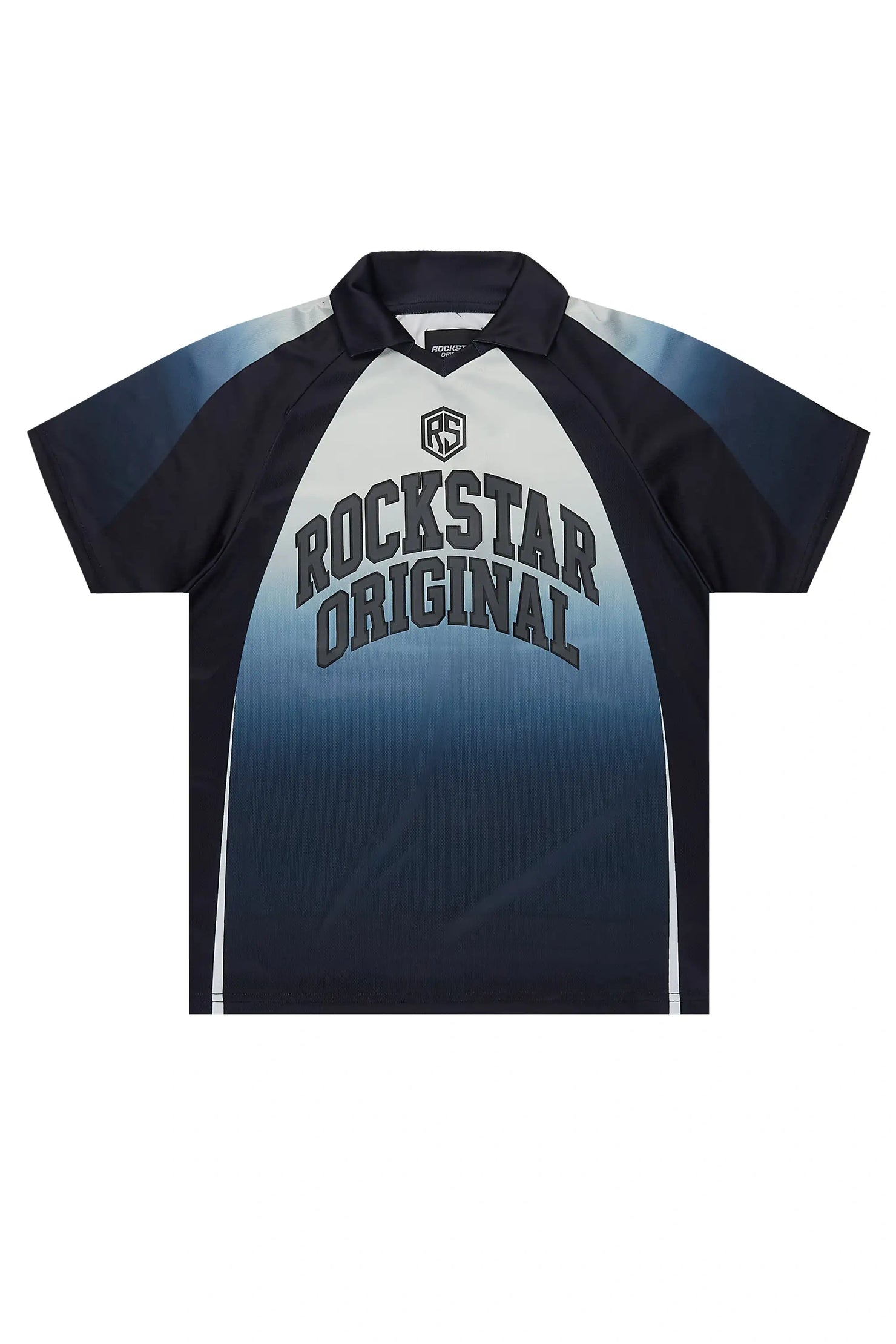Boys Ricco Black/White Graphic Jersey