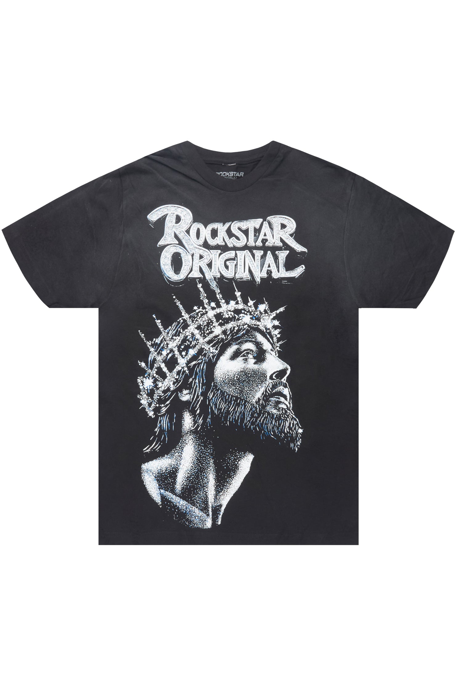 Lathora Black Oversized T-Shirt