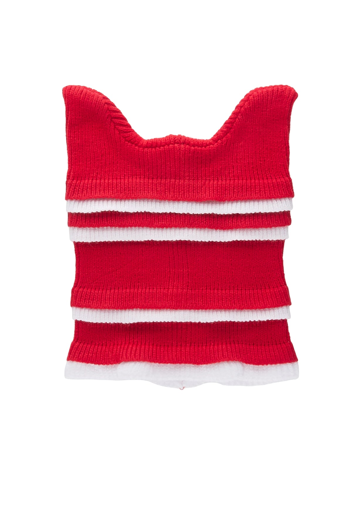 Dopple Red/White Cat Ear Beanie