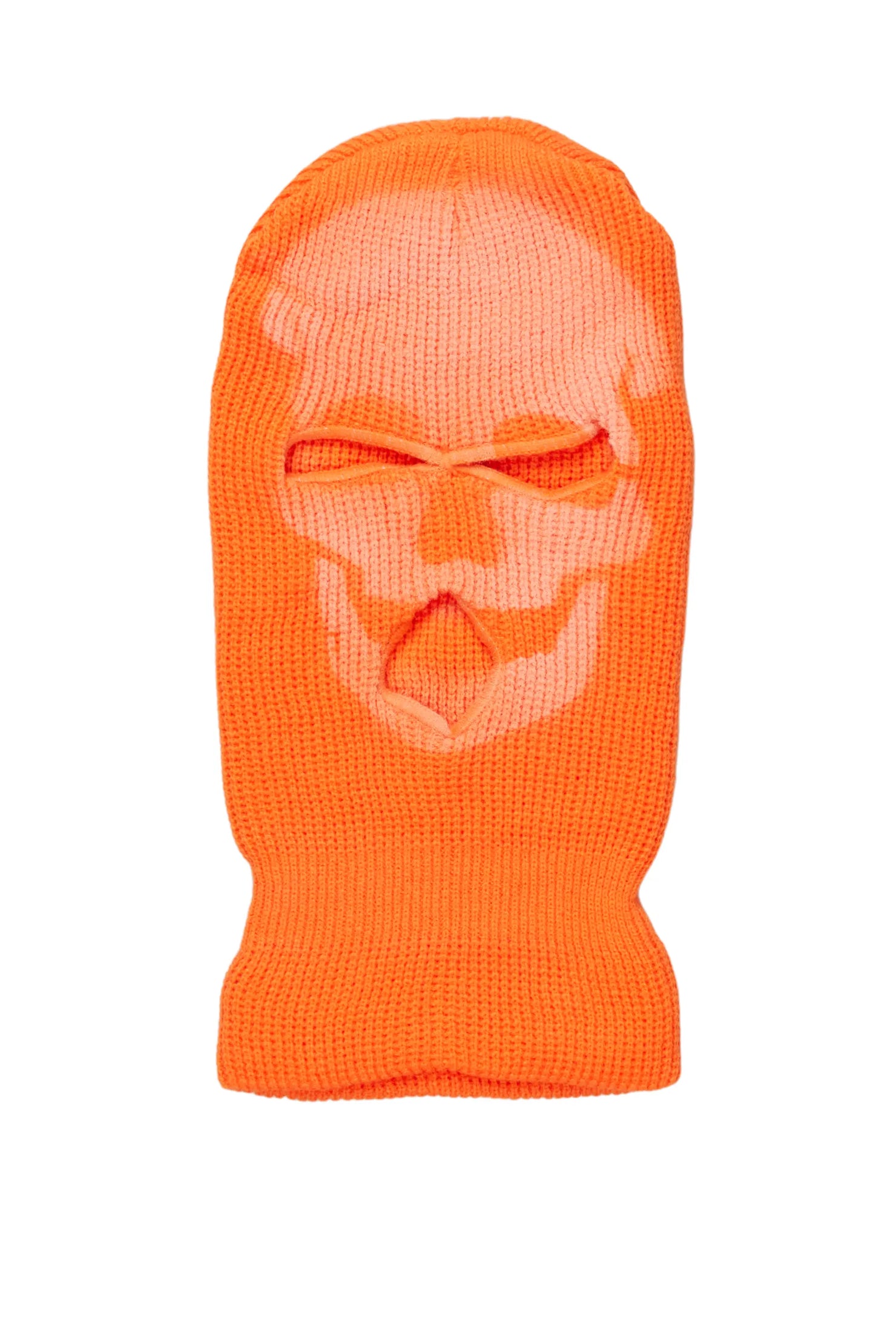 Batu Orange Graphic Ski Mask