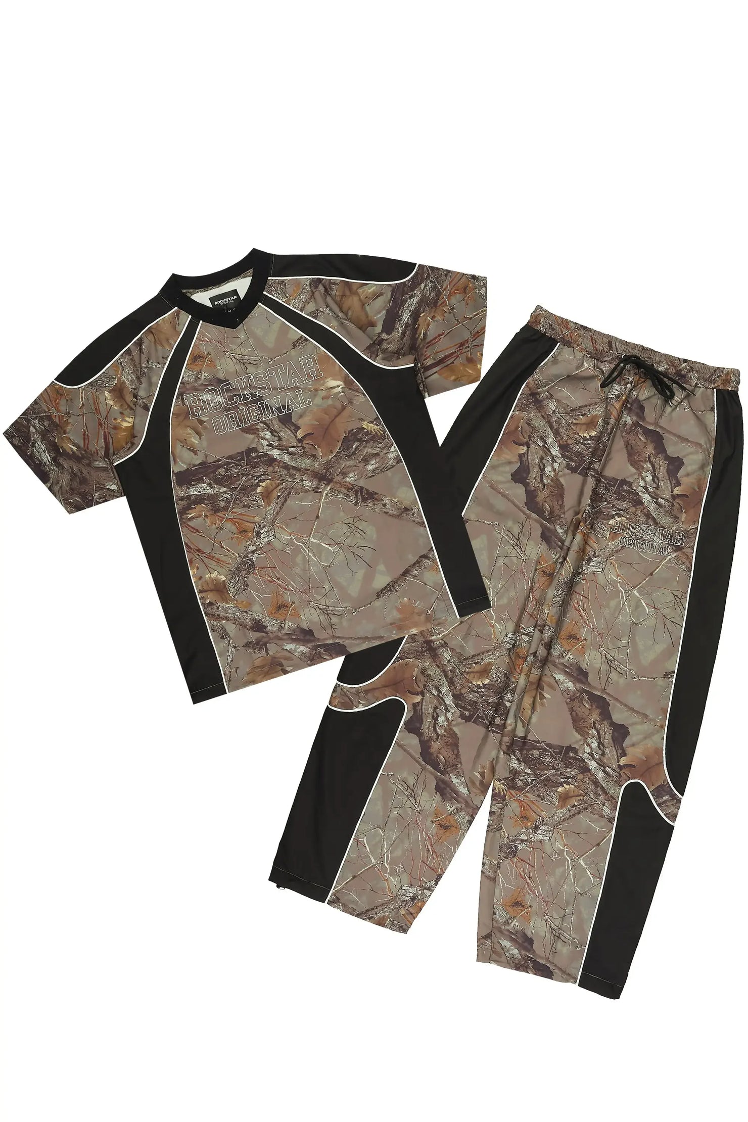 Finda Camo Windbreaker Teen Nylon Track Set