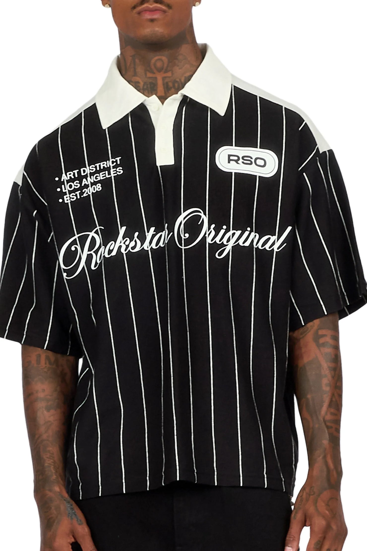 Relo Black Polo Shirt