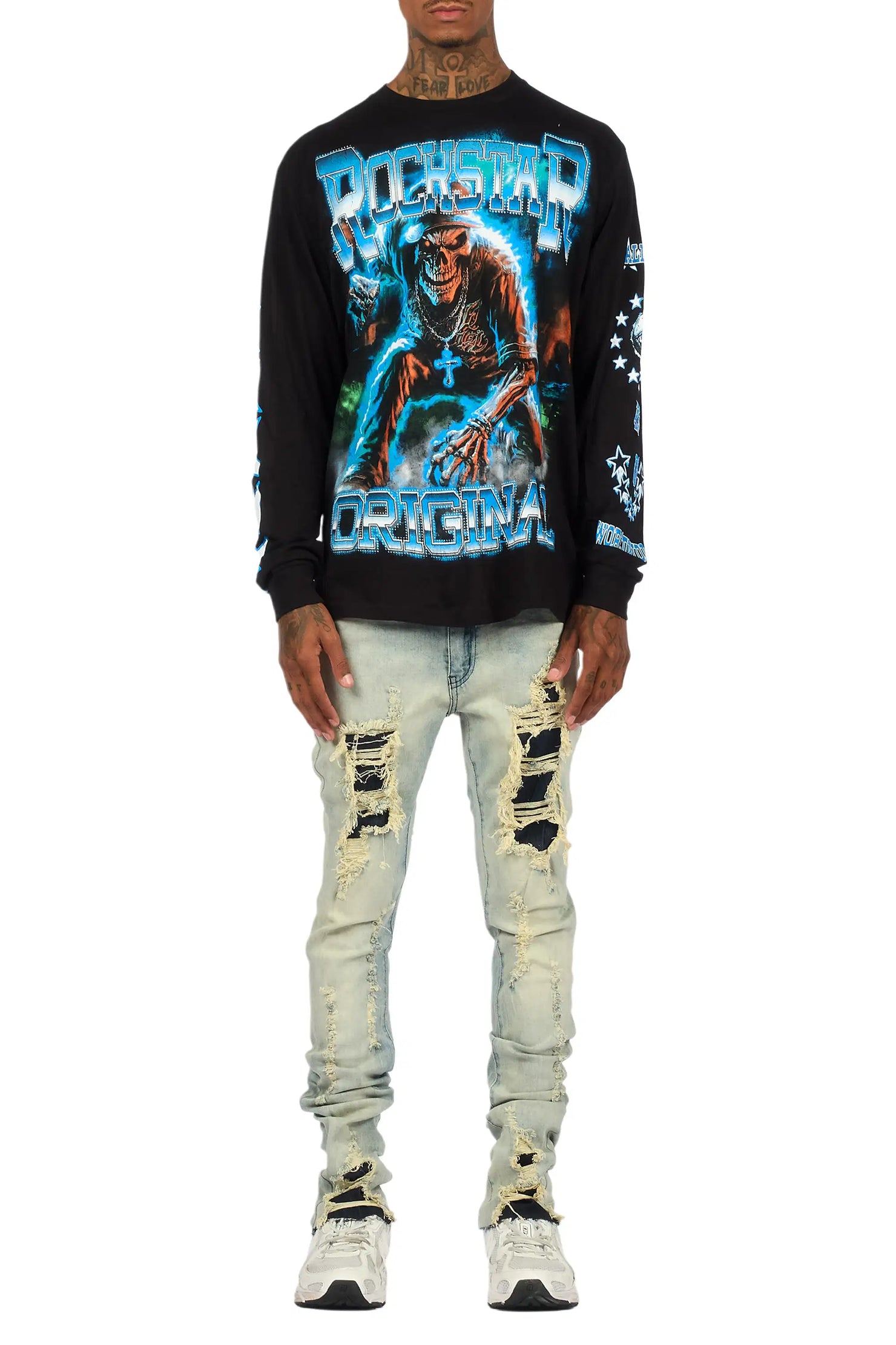 Fateh Light Blue Skinny Fit Jean
