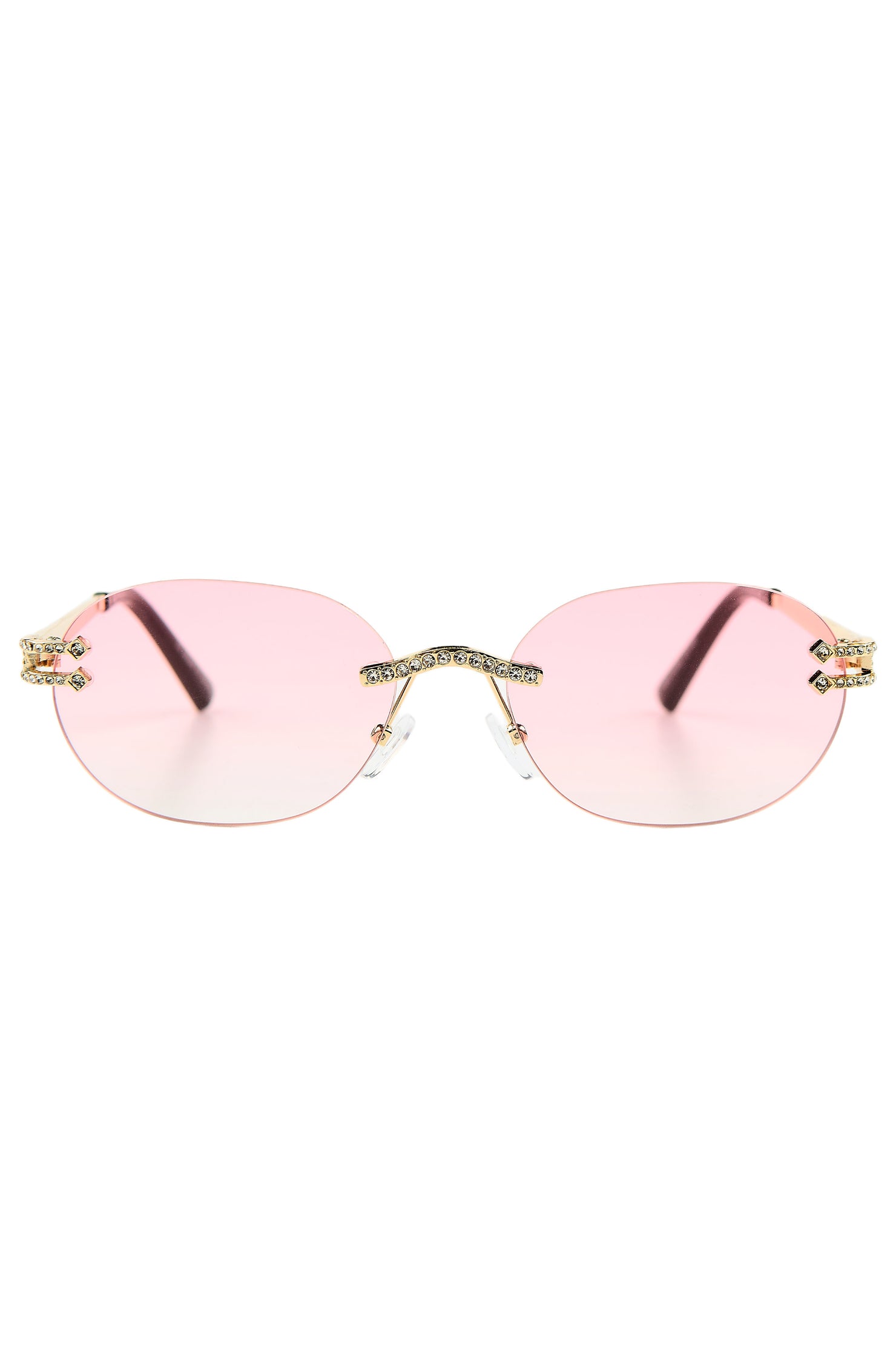 Angelita Pink/Gold Sunglasses