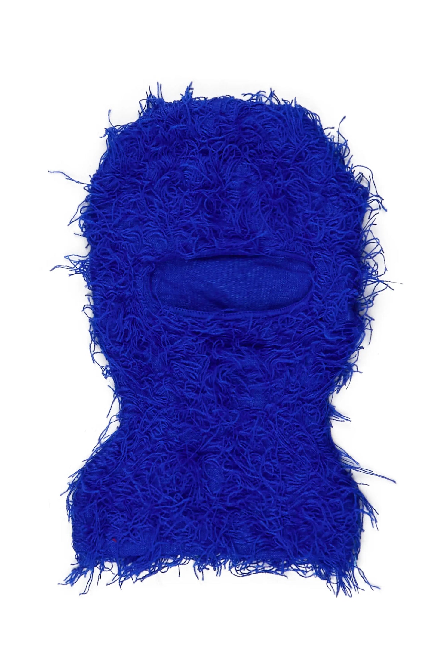 Otto Royal Blue Fuzzy Ski Mask