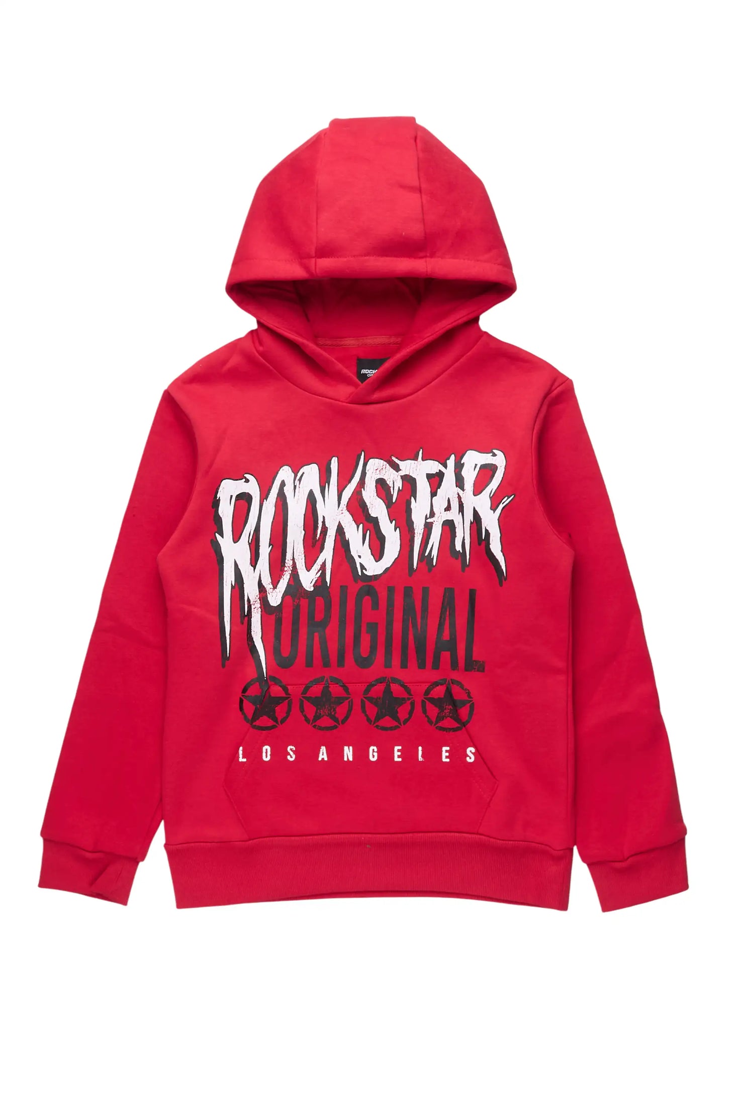 Boys Wizzurd Red/White Graphic Hoodie