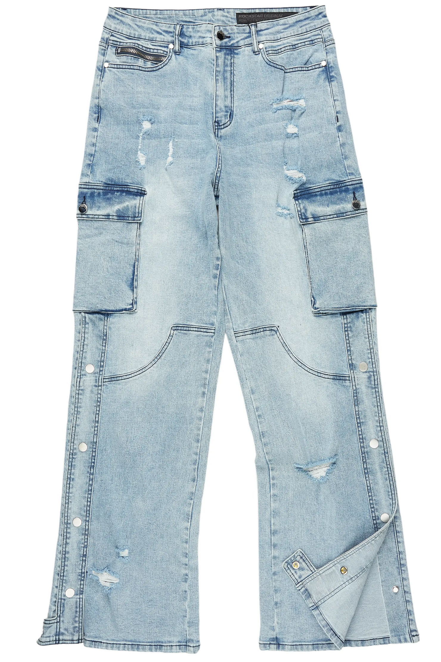 Kuiper Light Blue Baggy Fit Jean