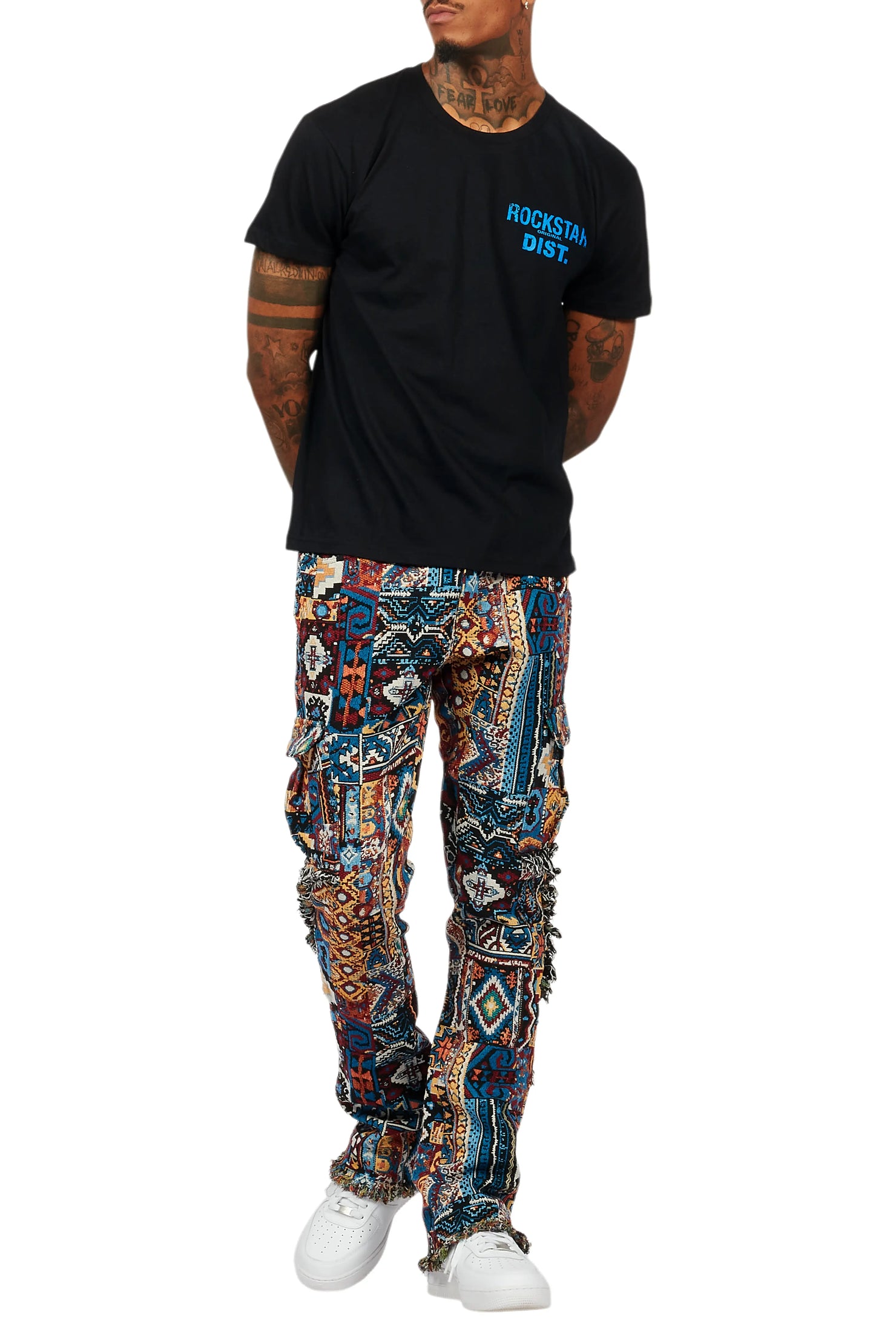 Lake Black/Blue T-Shirt/Tapestry Jean Bundle