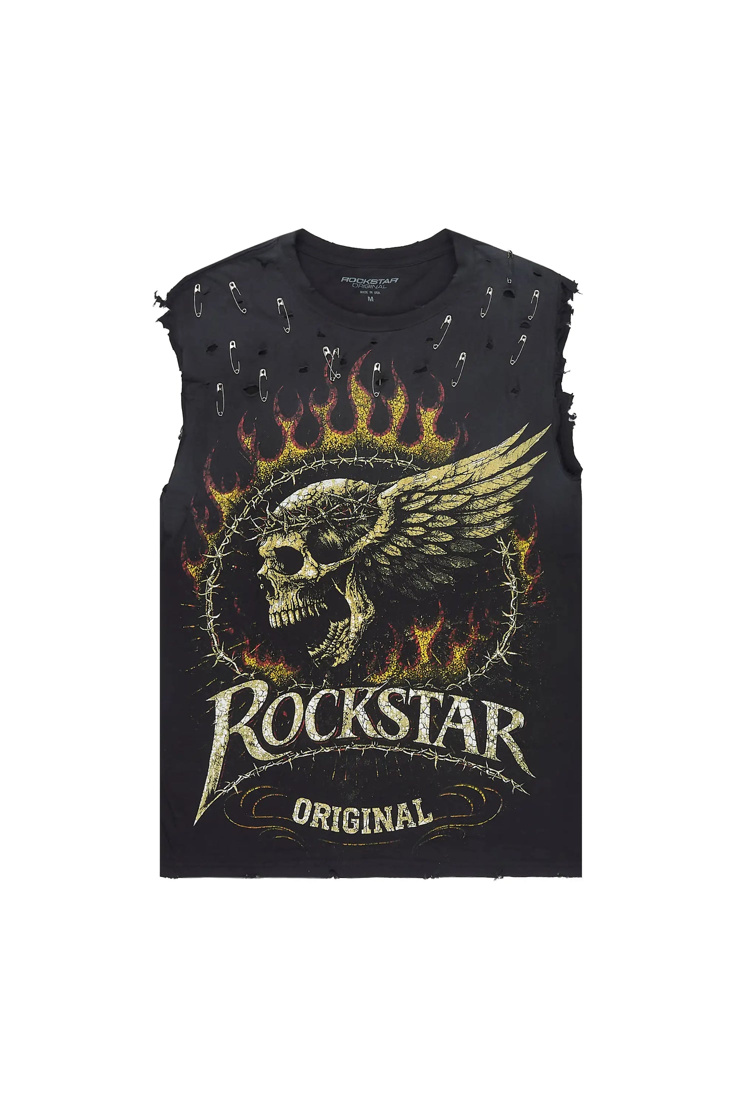 Shreatta Black Cut Sleeve T-Shirt