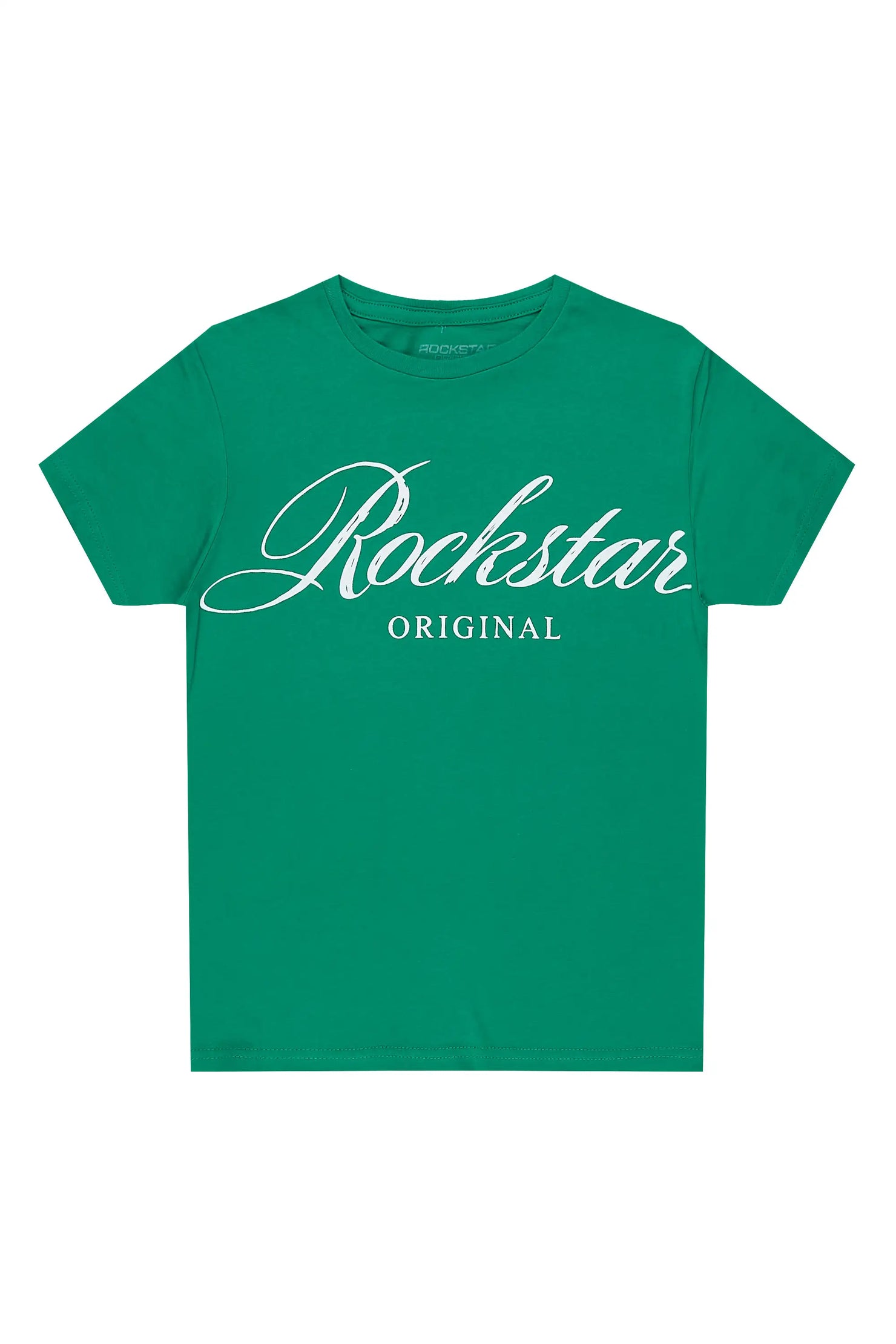 Boys Domaric Green Graphic T-Shirt