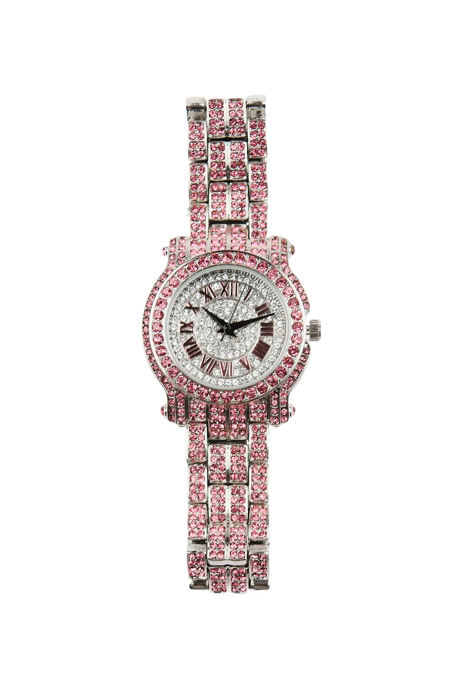 Akosia Pink Crystal Watch