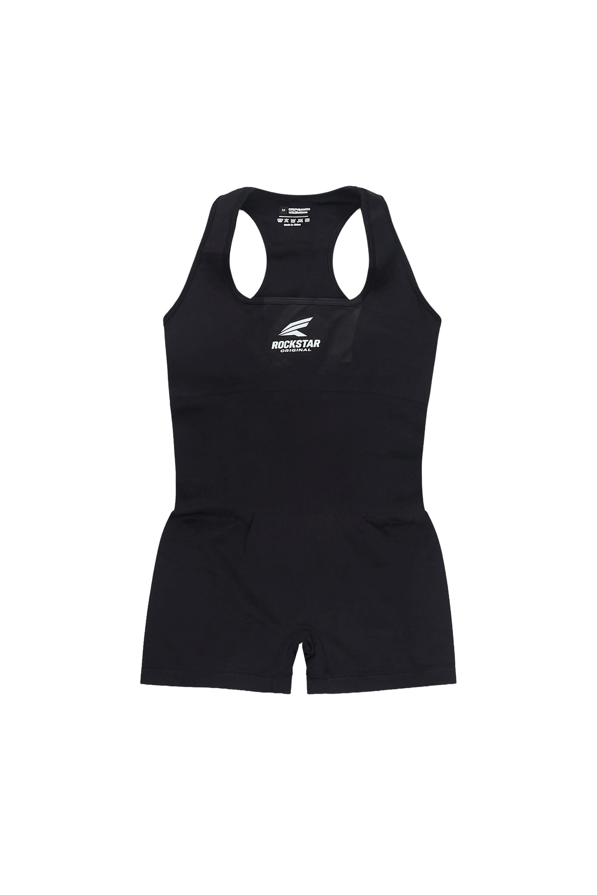 Sharissa Black Active Romper