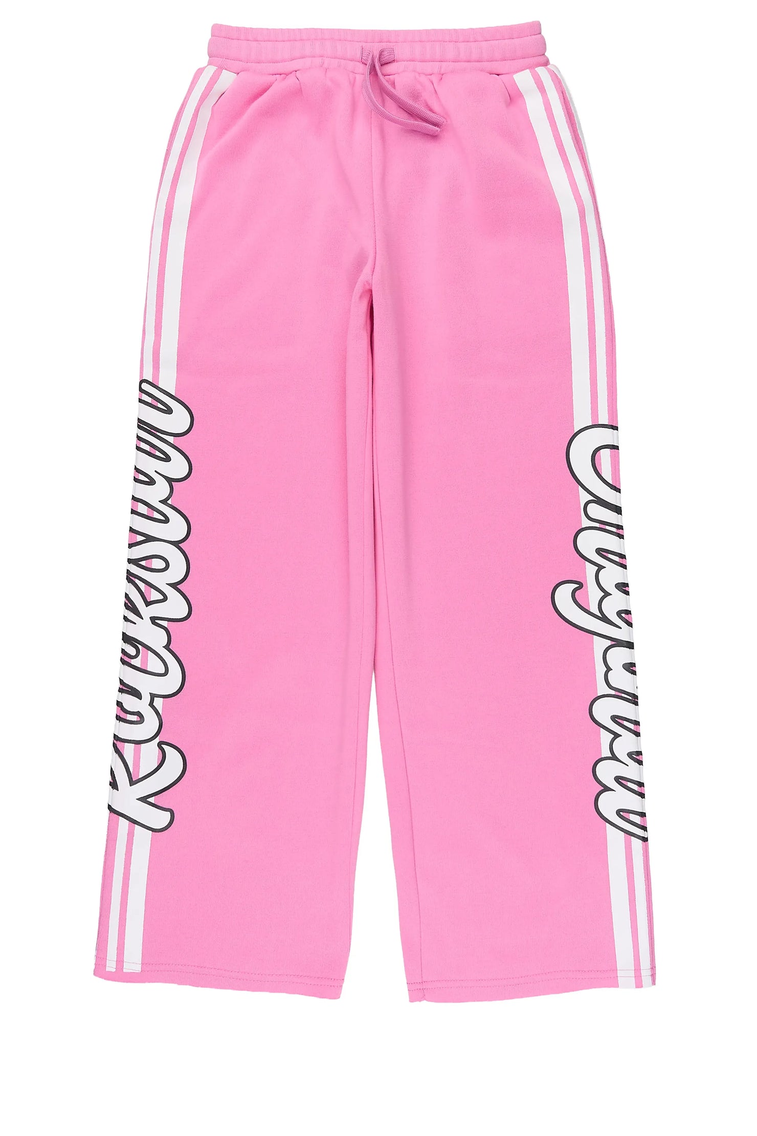 Girls Trinity Pink Baggy Track Pant
