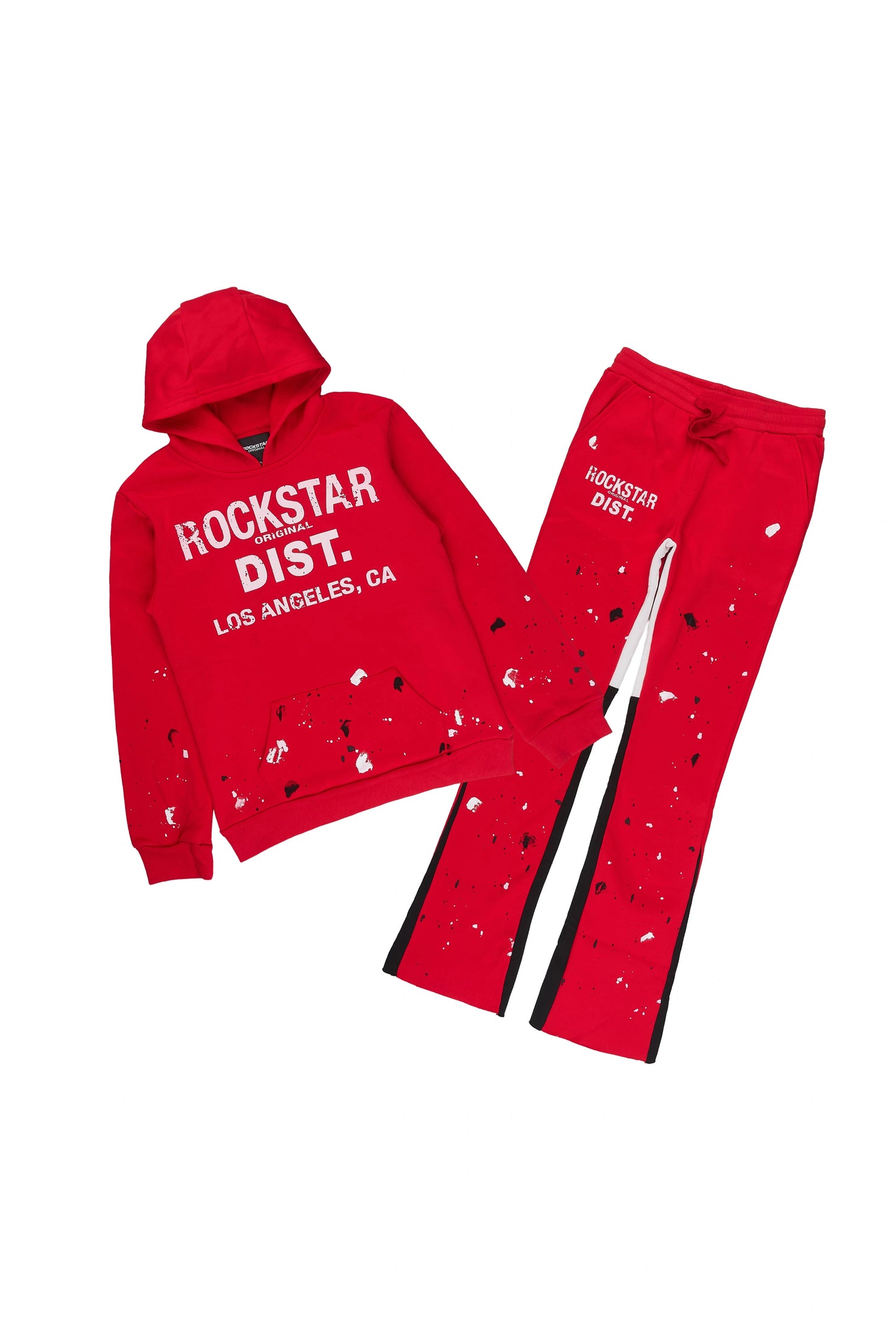 Boys Scottie Red Stacked Flare Track Set
