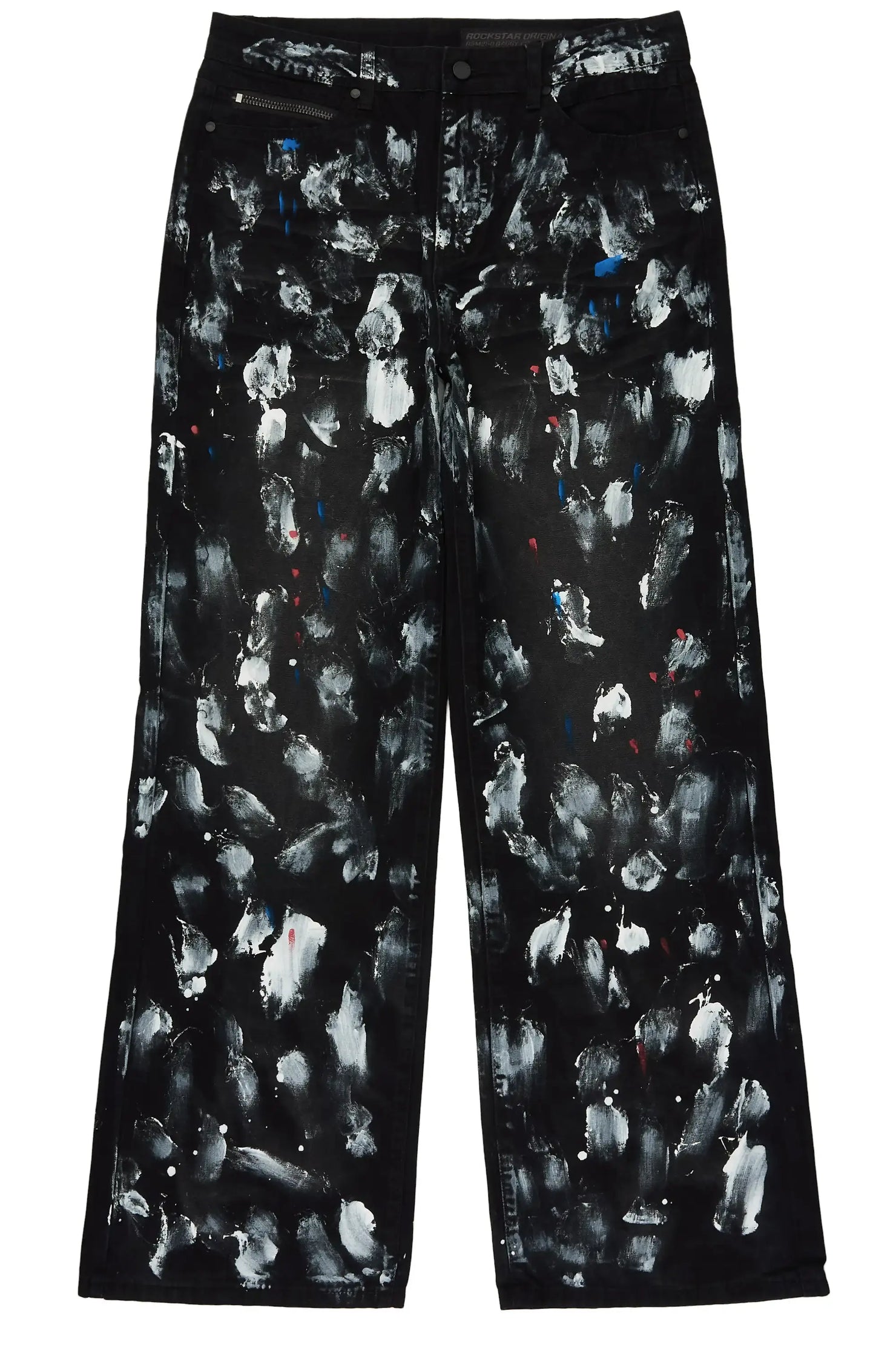 Novi Black Painter Baggy Fit Jean