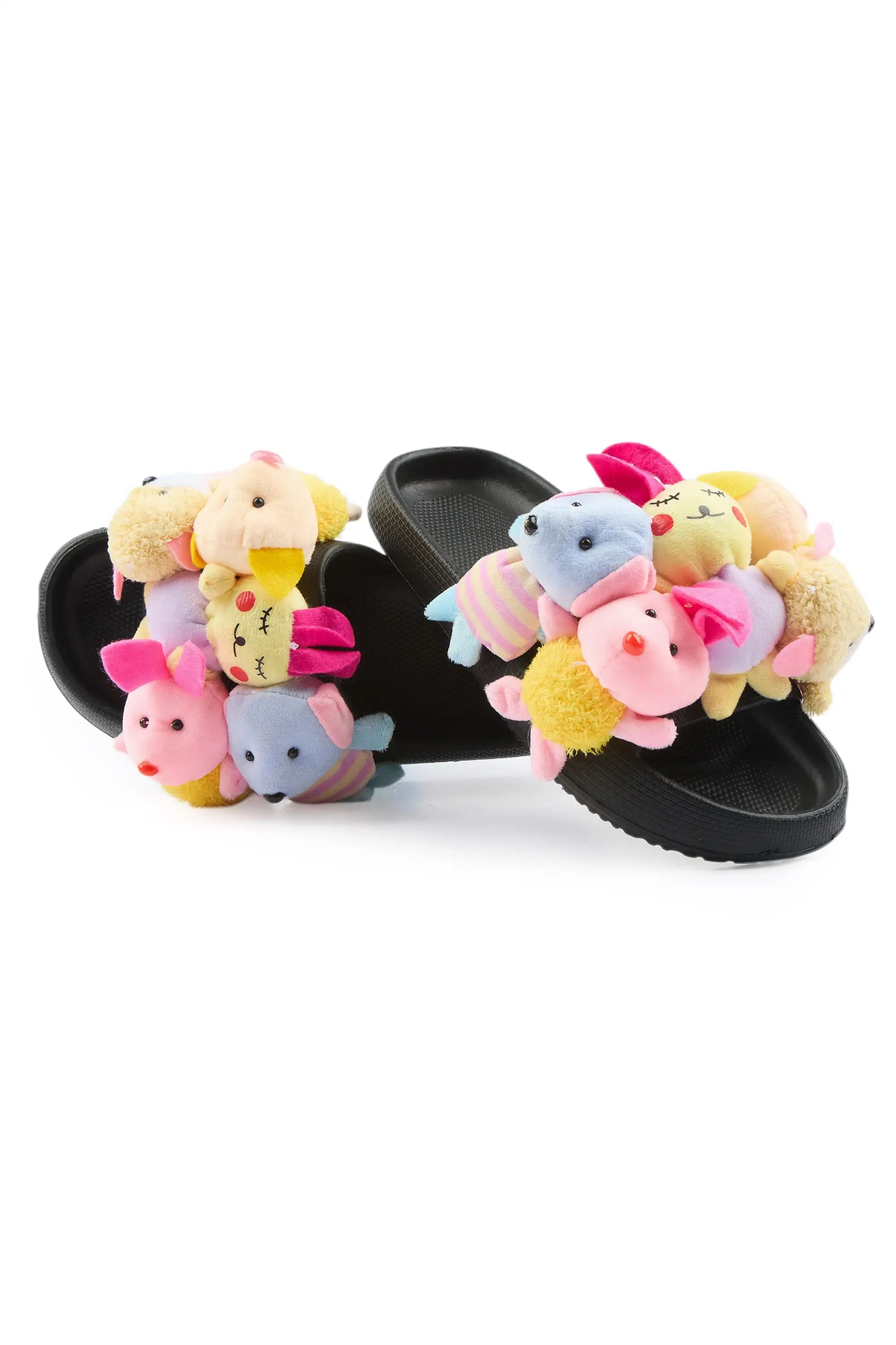 Verea Black Slides