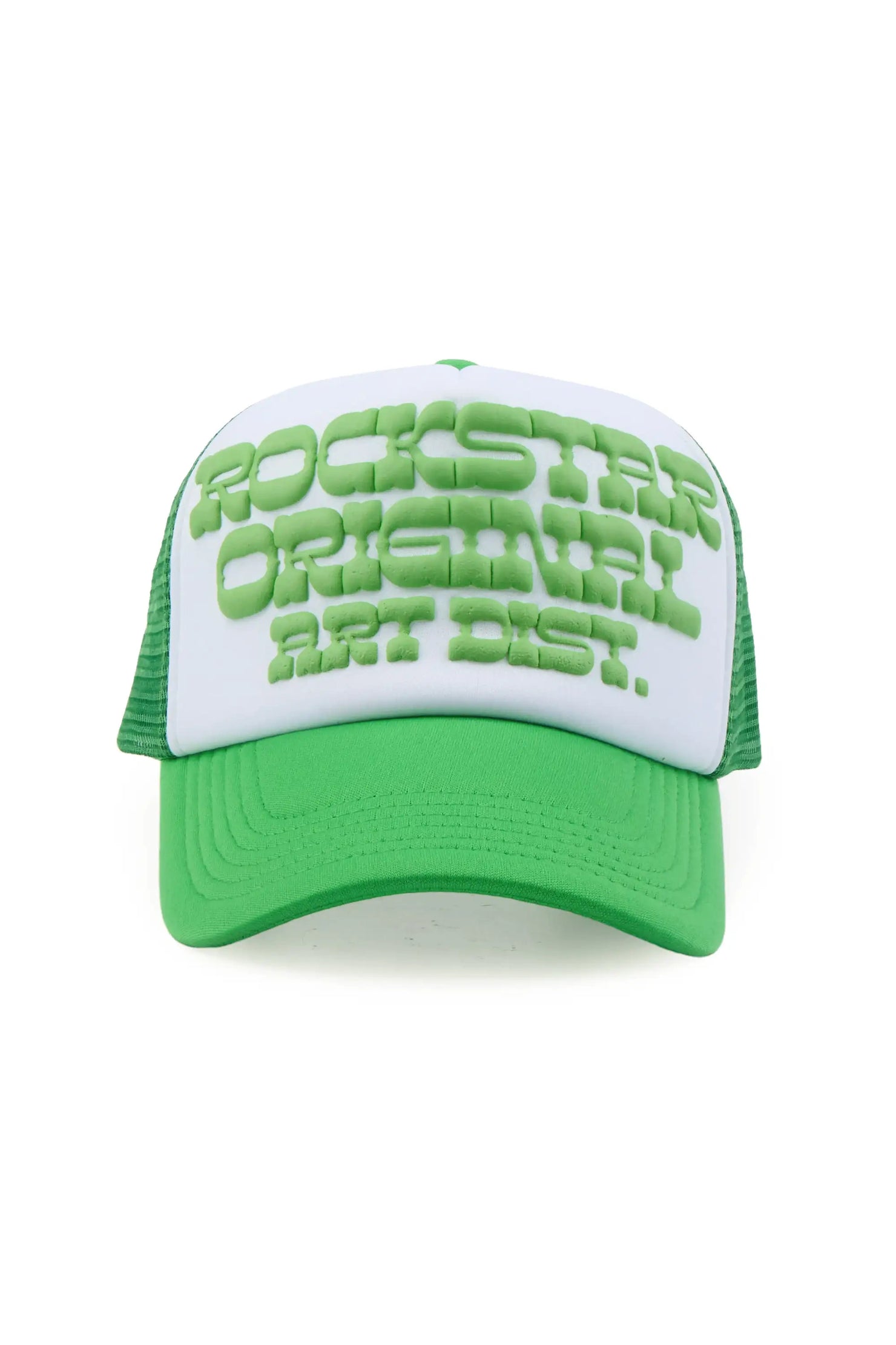 Kennedie Green/White Trucker Hat