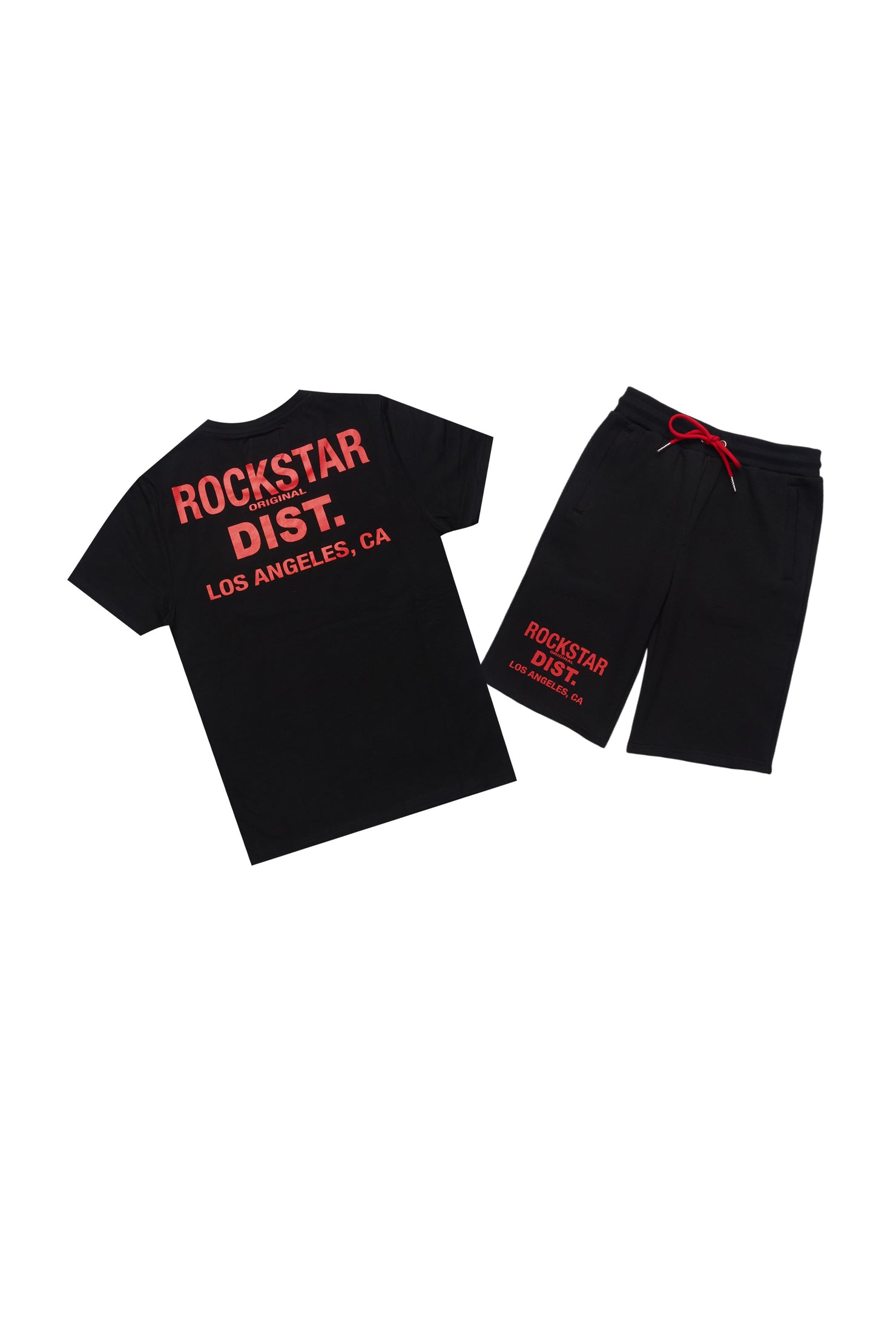 Boys Buck 2.0 Black Short Set