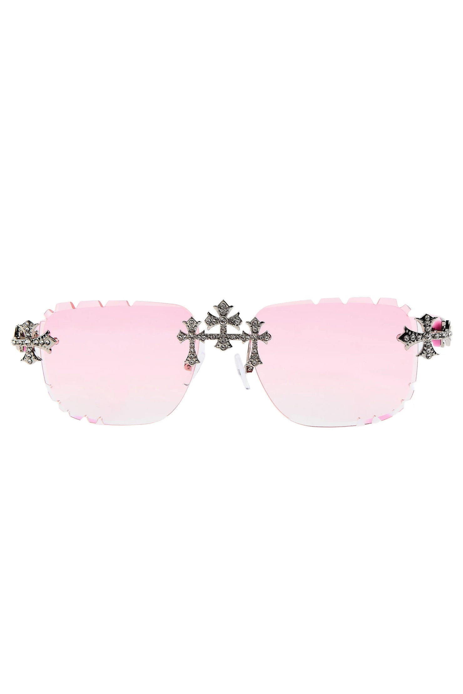 Neka Pink/Silver Sunglasses