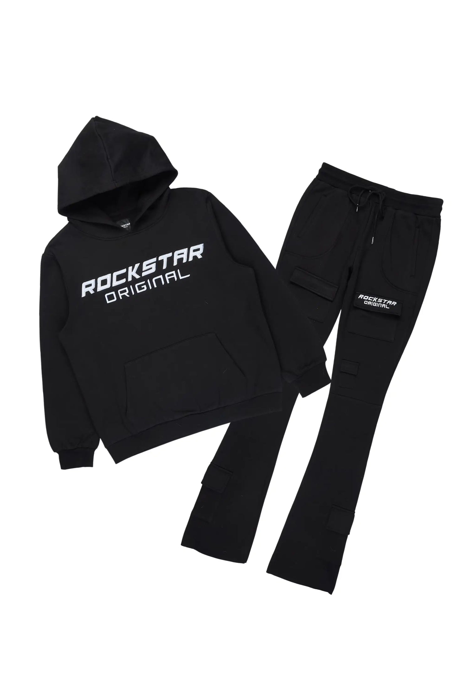 Connor Black Stacked Track Set