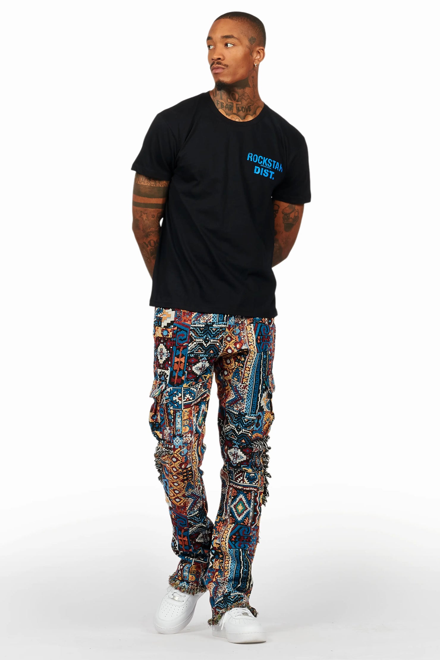 Lake Black/Blue T-Shirt/Tapestry Jean Bundle