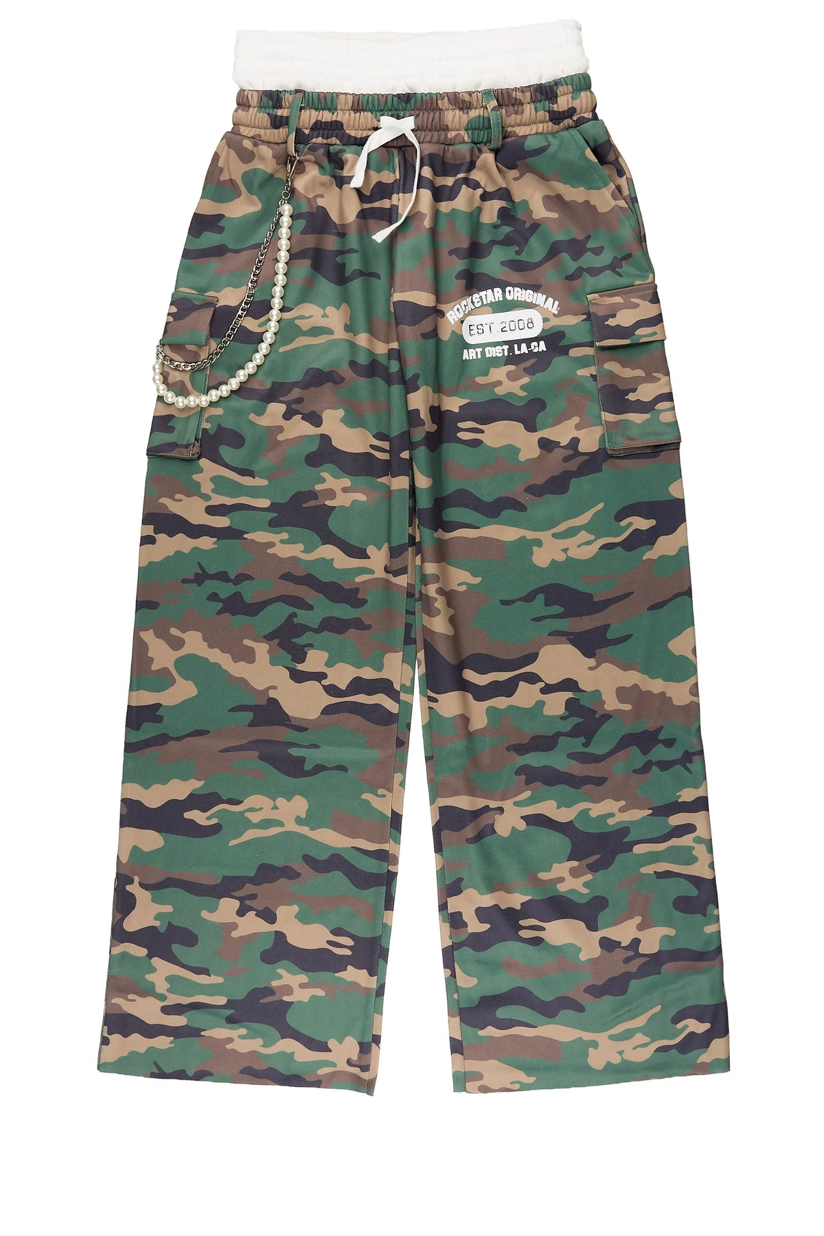 Boys Alexander Camo Toddler Double Waisted Super Baggy Track Pant