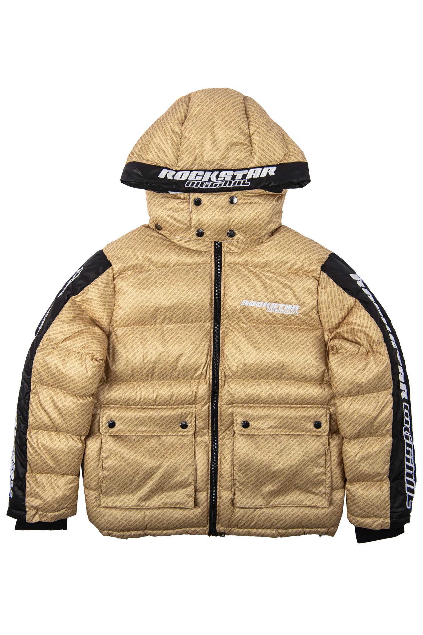 Bryson Puffer Jacket- Beige