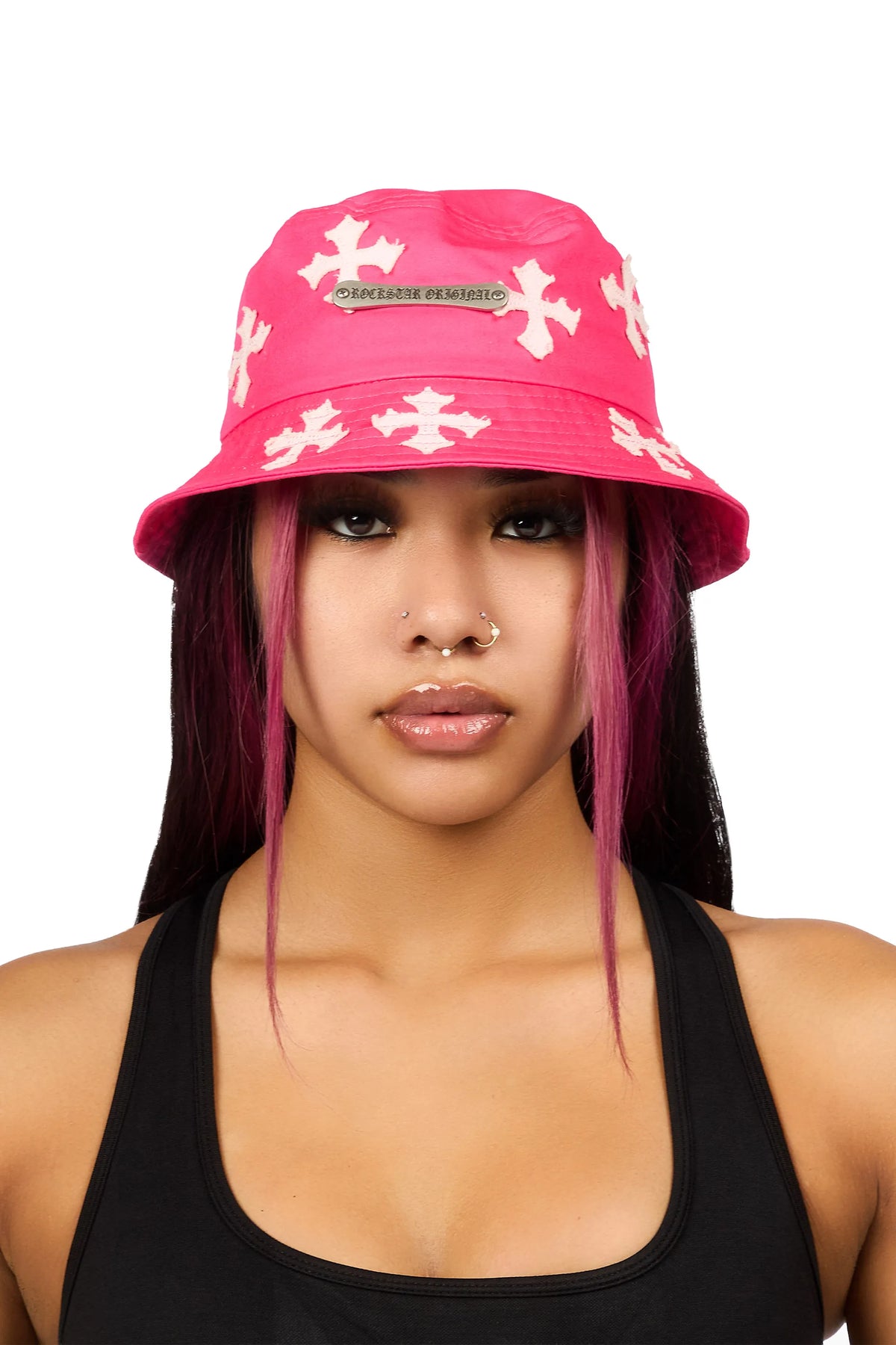 Shanitae Pink Bucket Hat