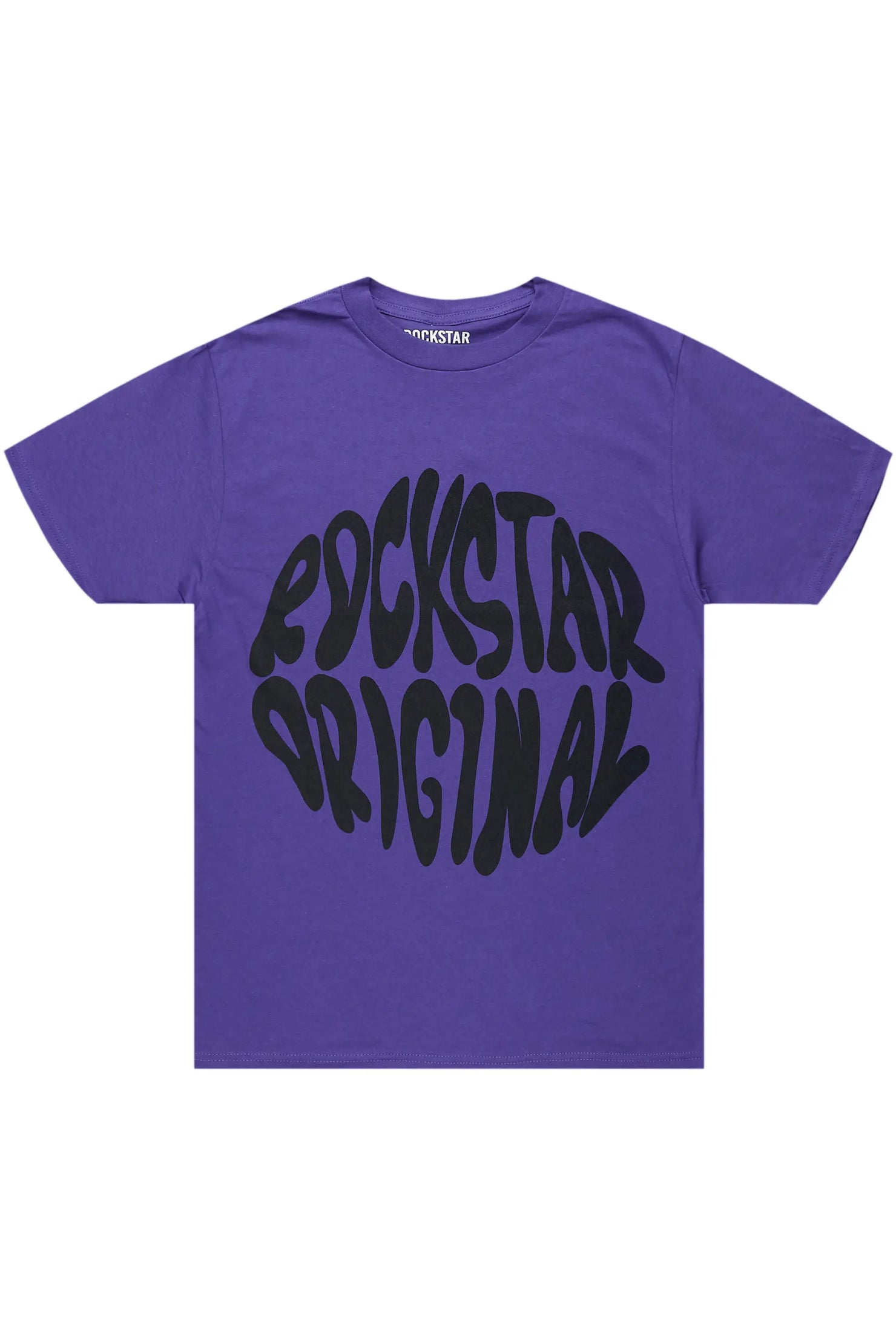 Thierry Purple Graphic T-Shirt