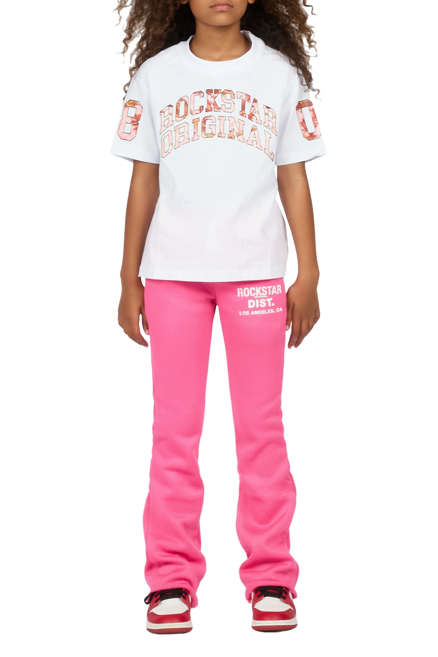 Girls Dalasia 2.0 Pink Track Pant