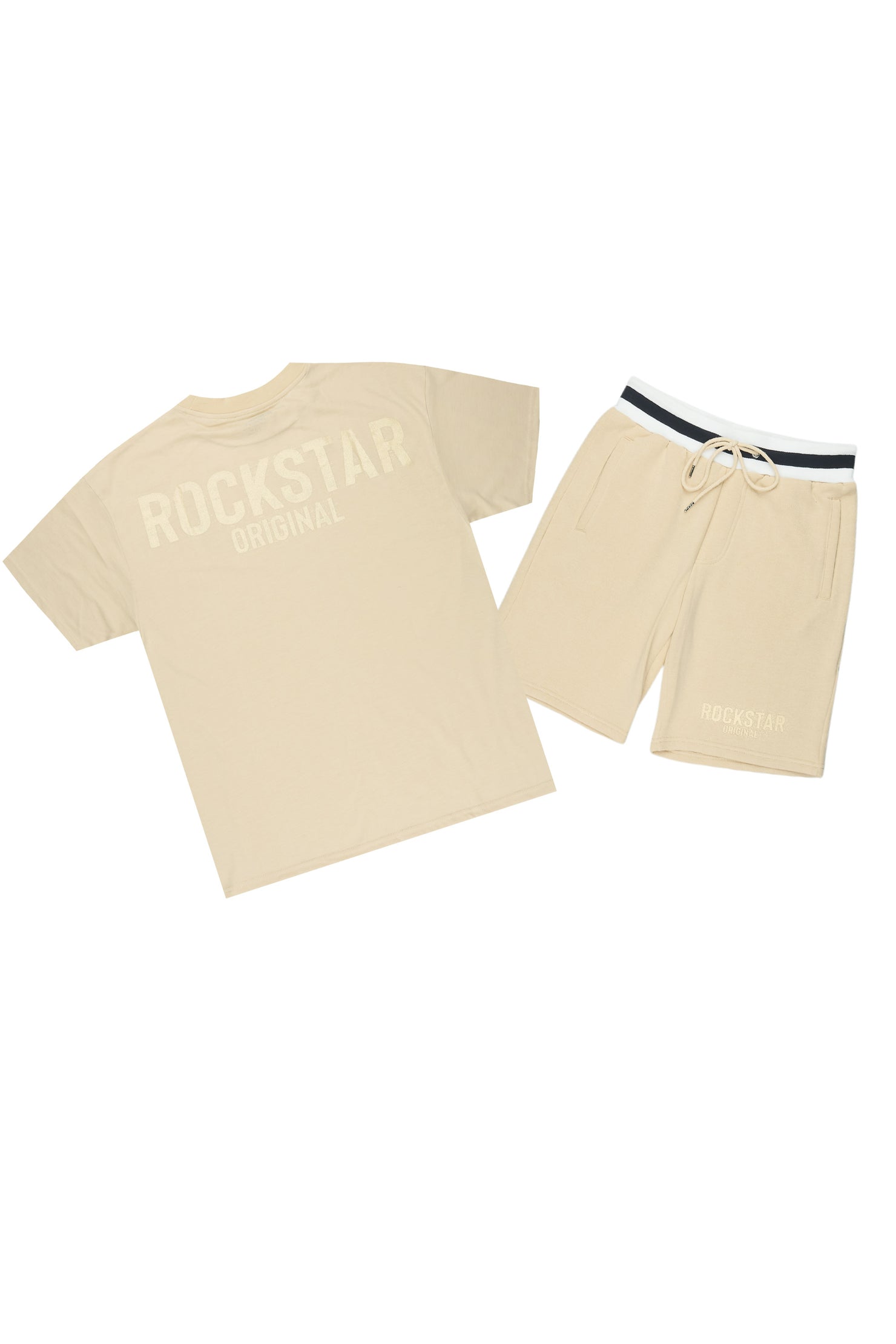 Sana Beige/Beige Short Set