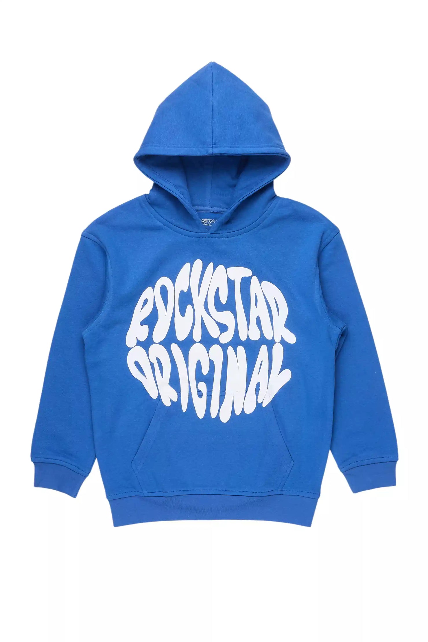Boys Thierry Royal Blue/White Graphic Hoodie