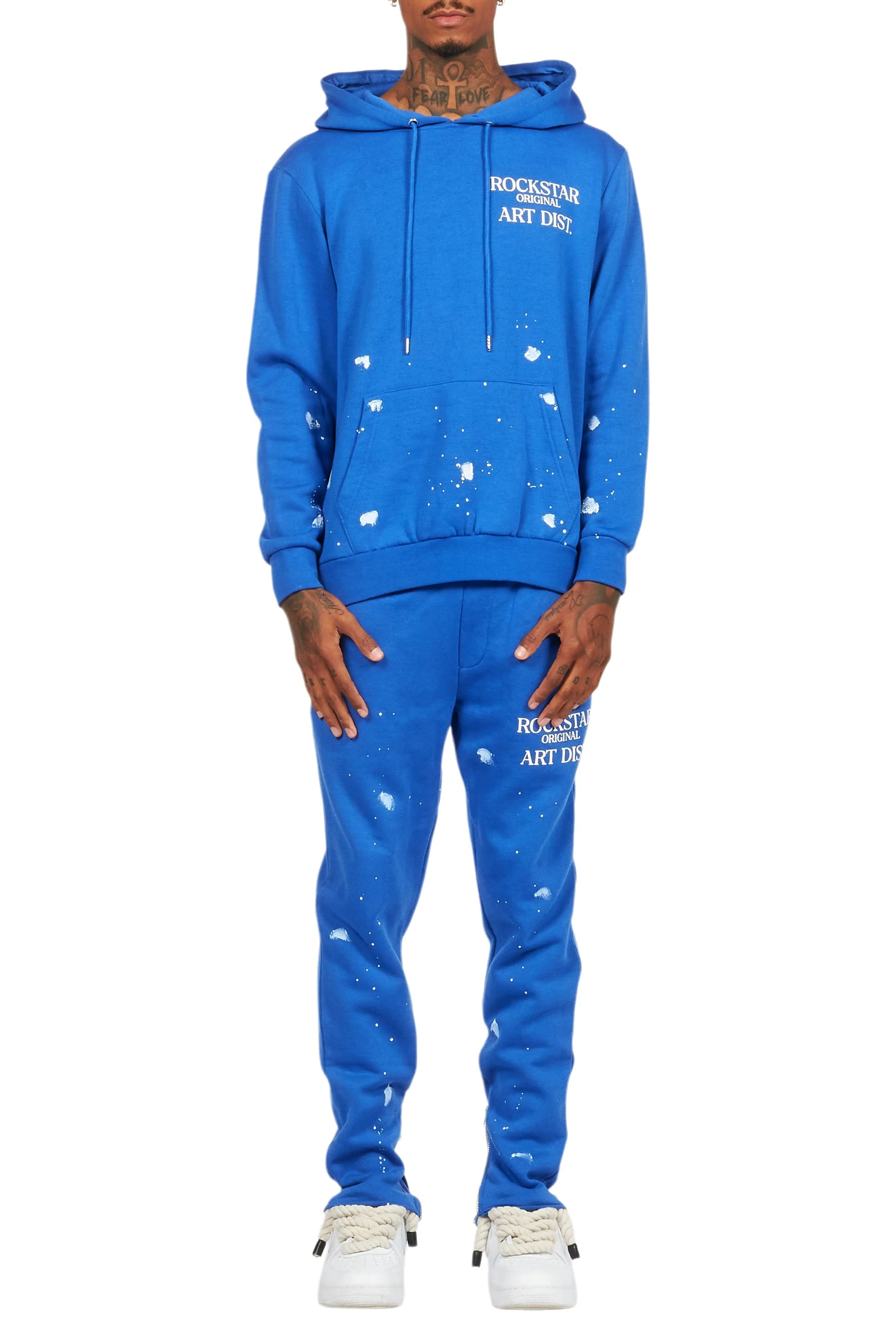 Raffer Royal Blue 2.0 Slim Fit Track Set