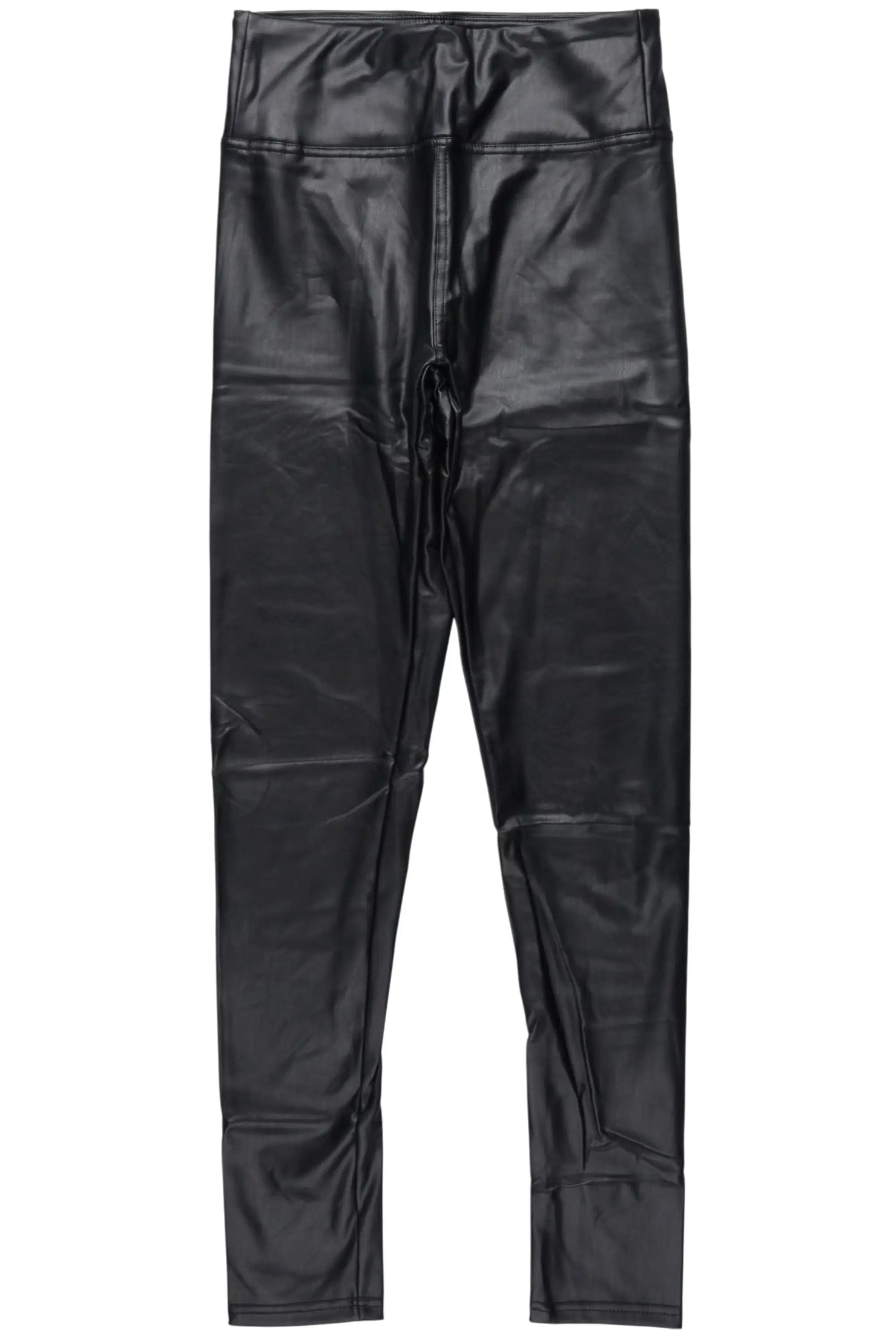 Milette Black Faux Leather Legging