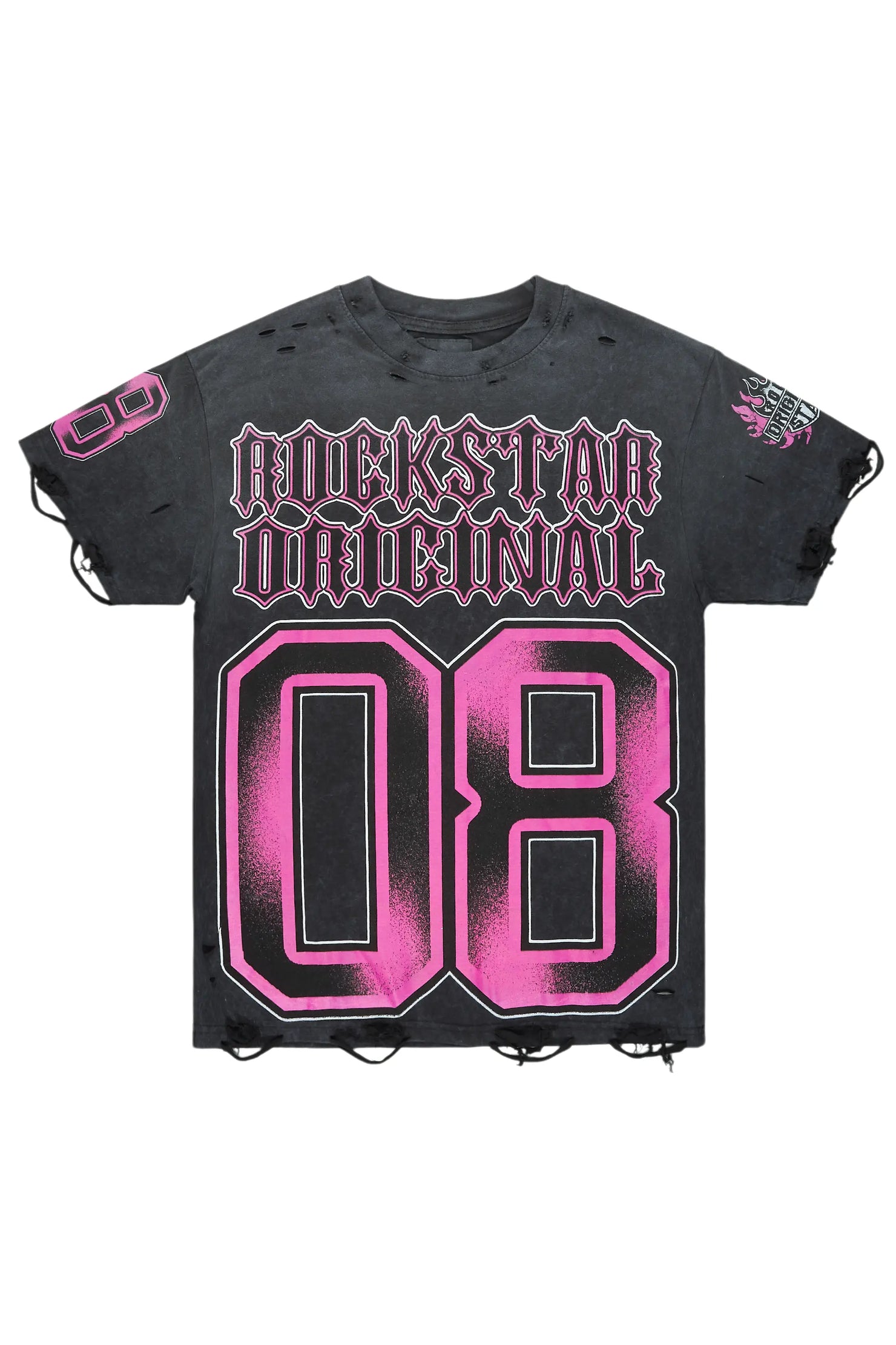 TaNeshia Black Graphic T-Shirt