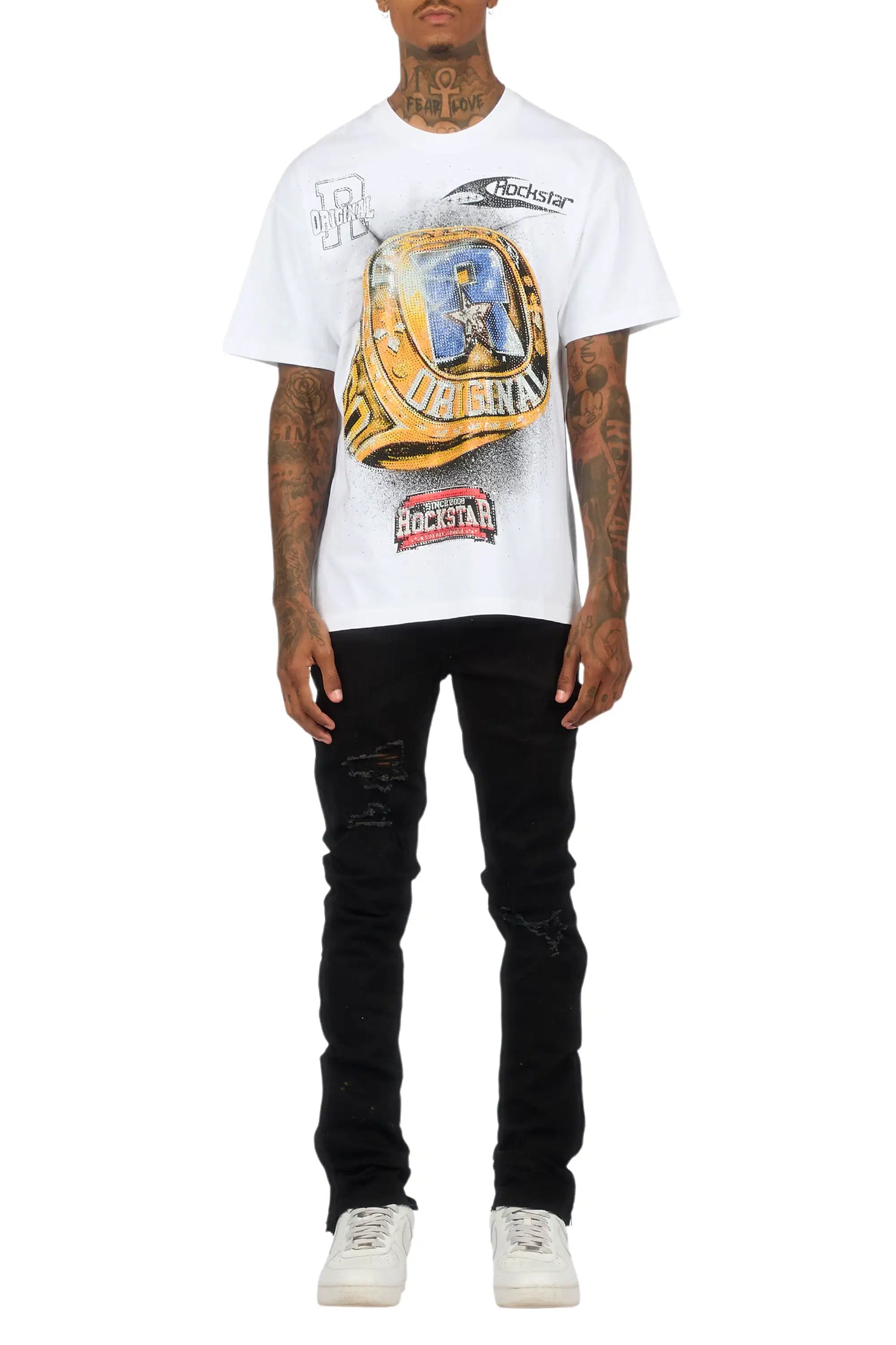 Ferg Black Skinny Fit Jean