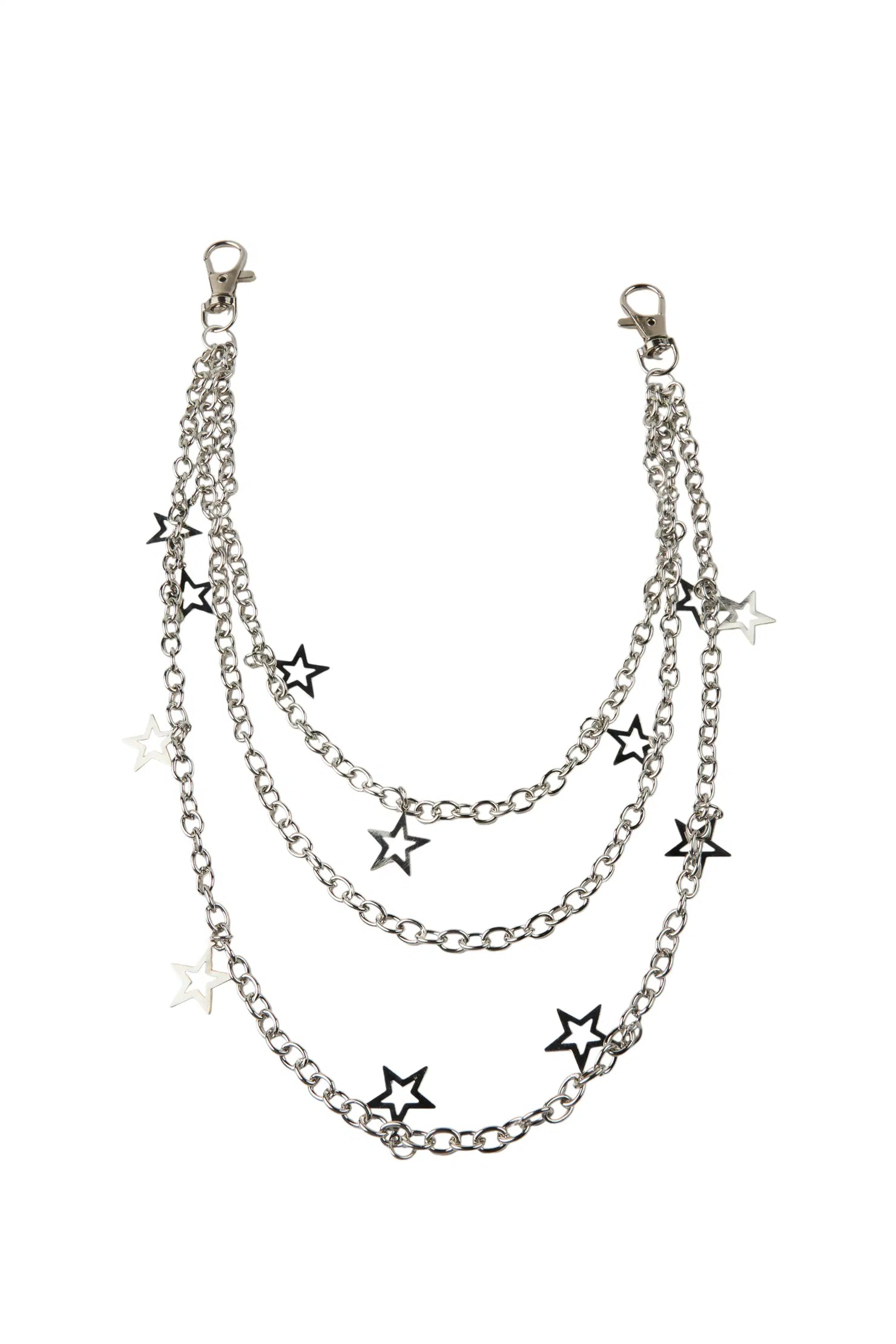 Rockstar Lifestyle Silver Wallet Chain