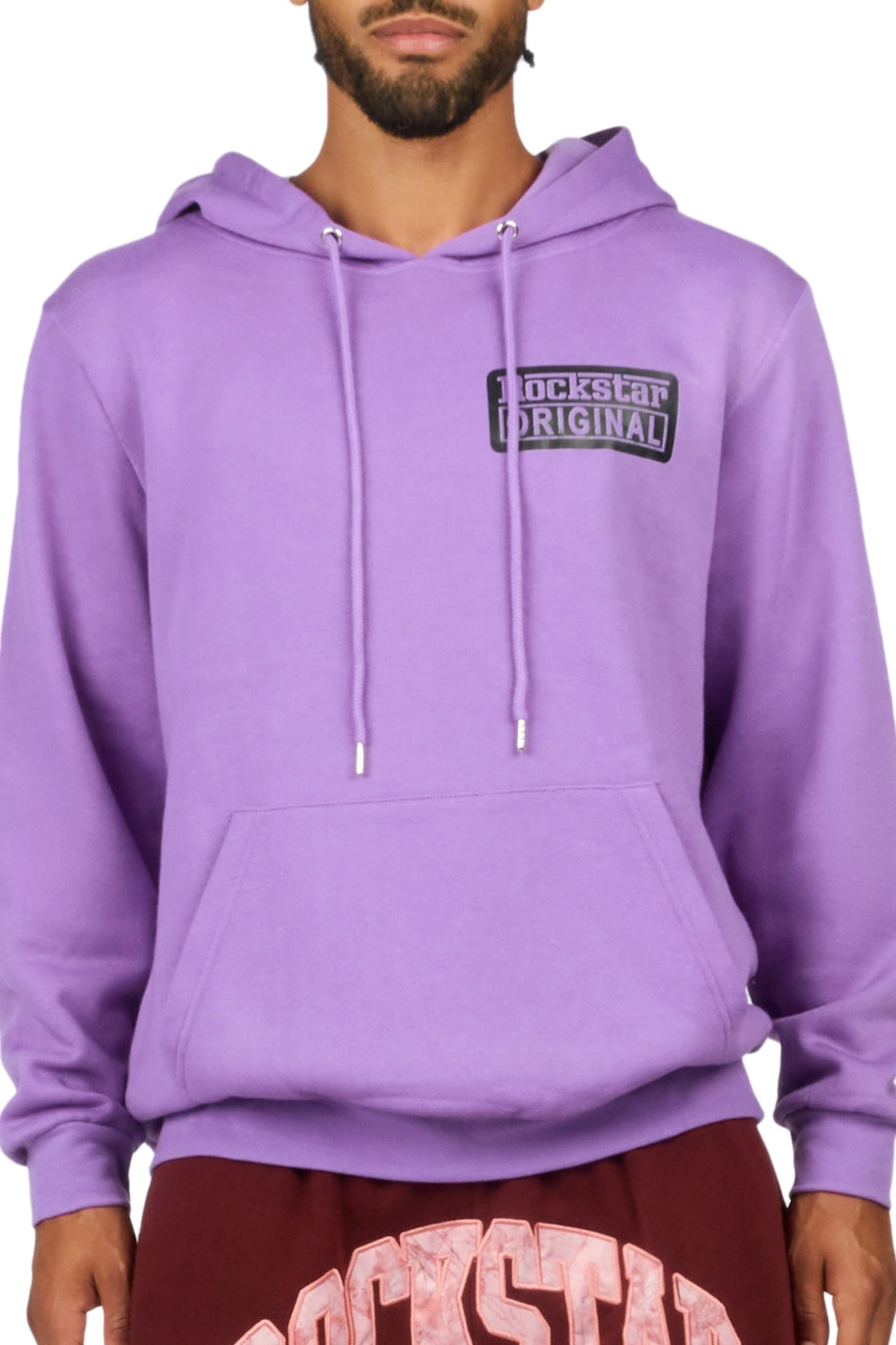 Kaden Purple Graphic Hoodie