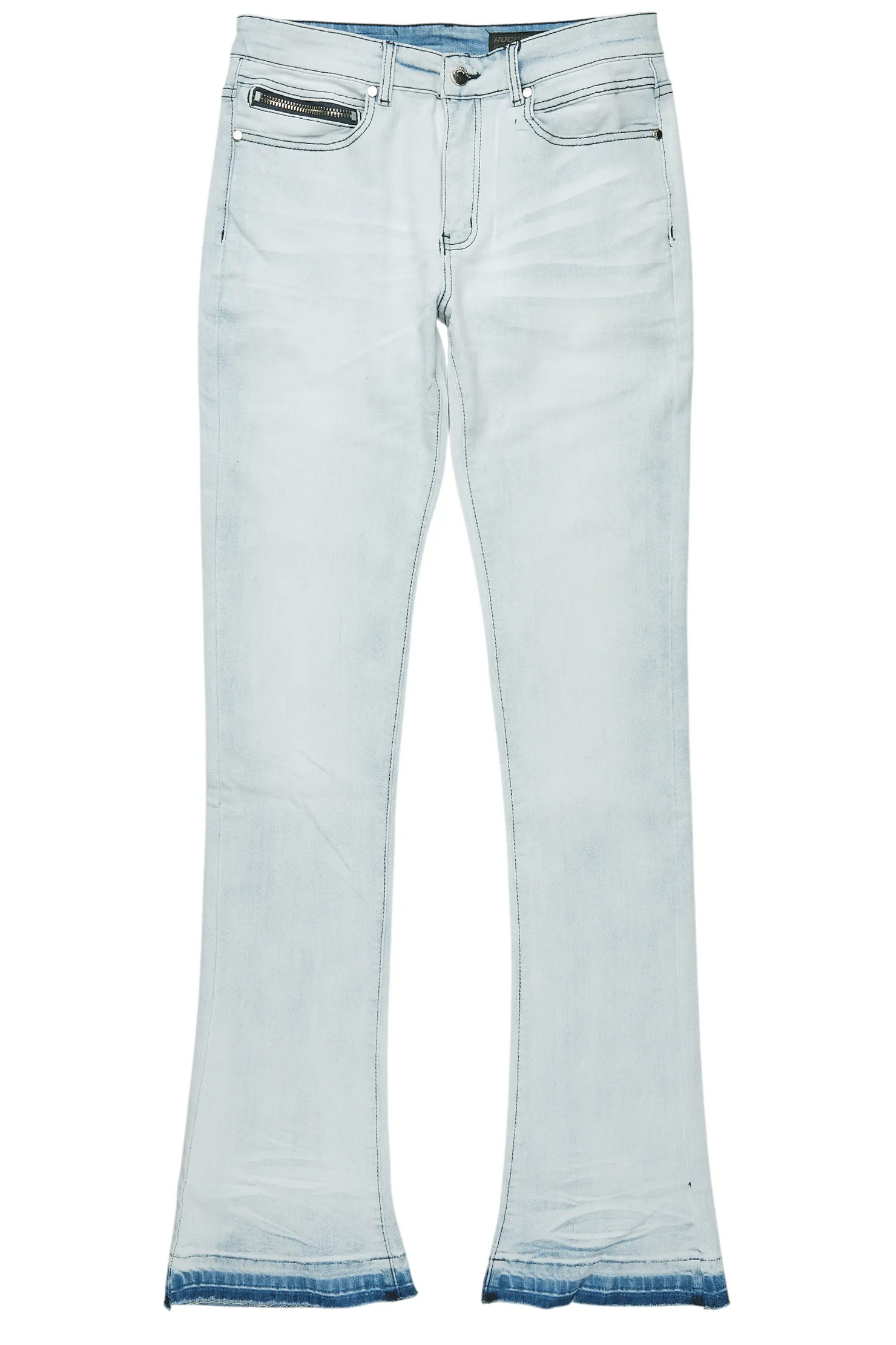 Dag Blue Stacked Flare Jean