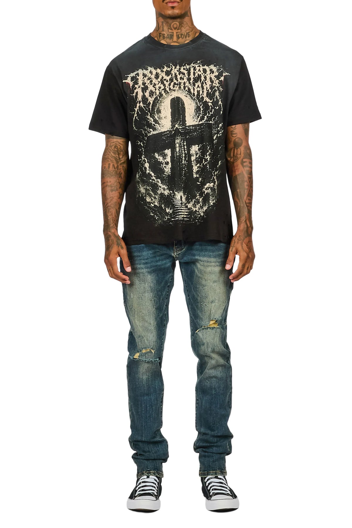 Essam Blue Skinny Fit Jean