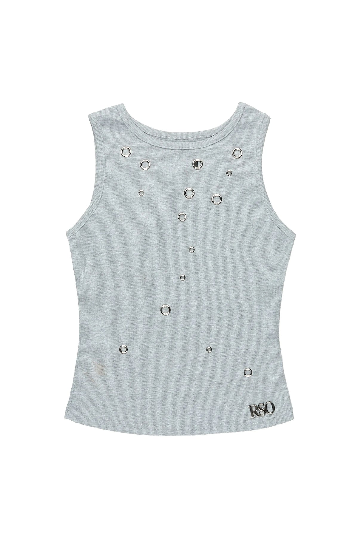 Totanika Grey Grommet Tank Top