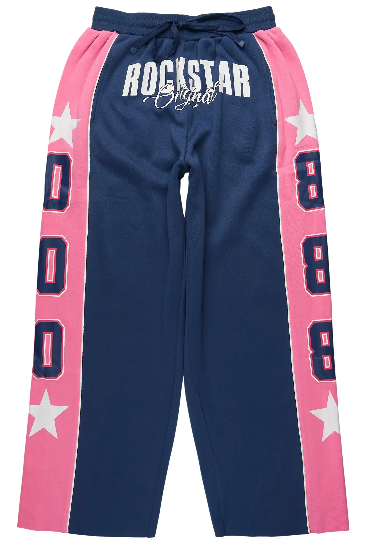 Airelle Navy/Pink Baggy Track Pant