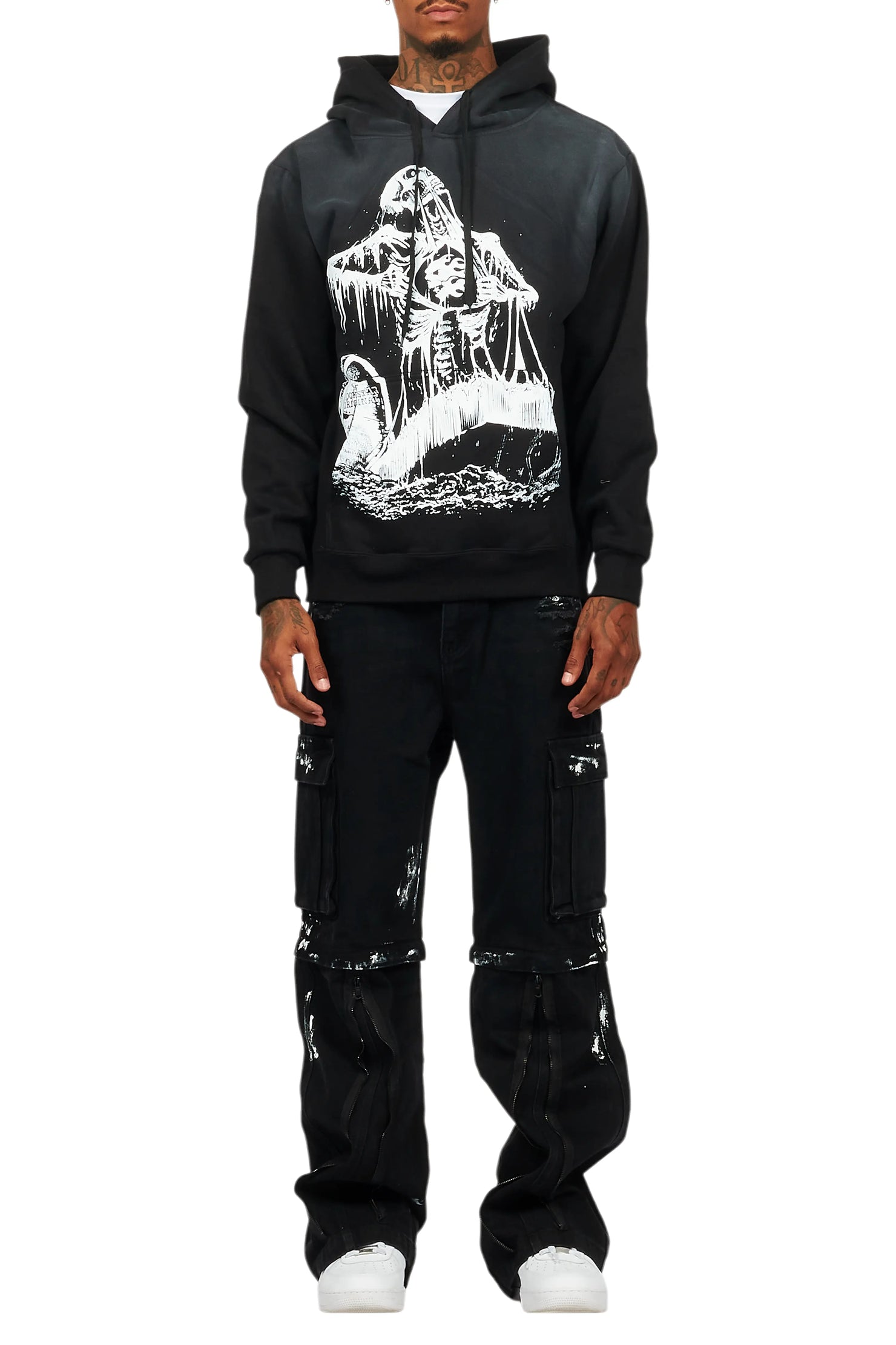 Brookwood Black Hoodie/Baggy Fit Jean Bundle