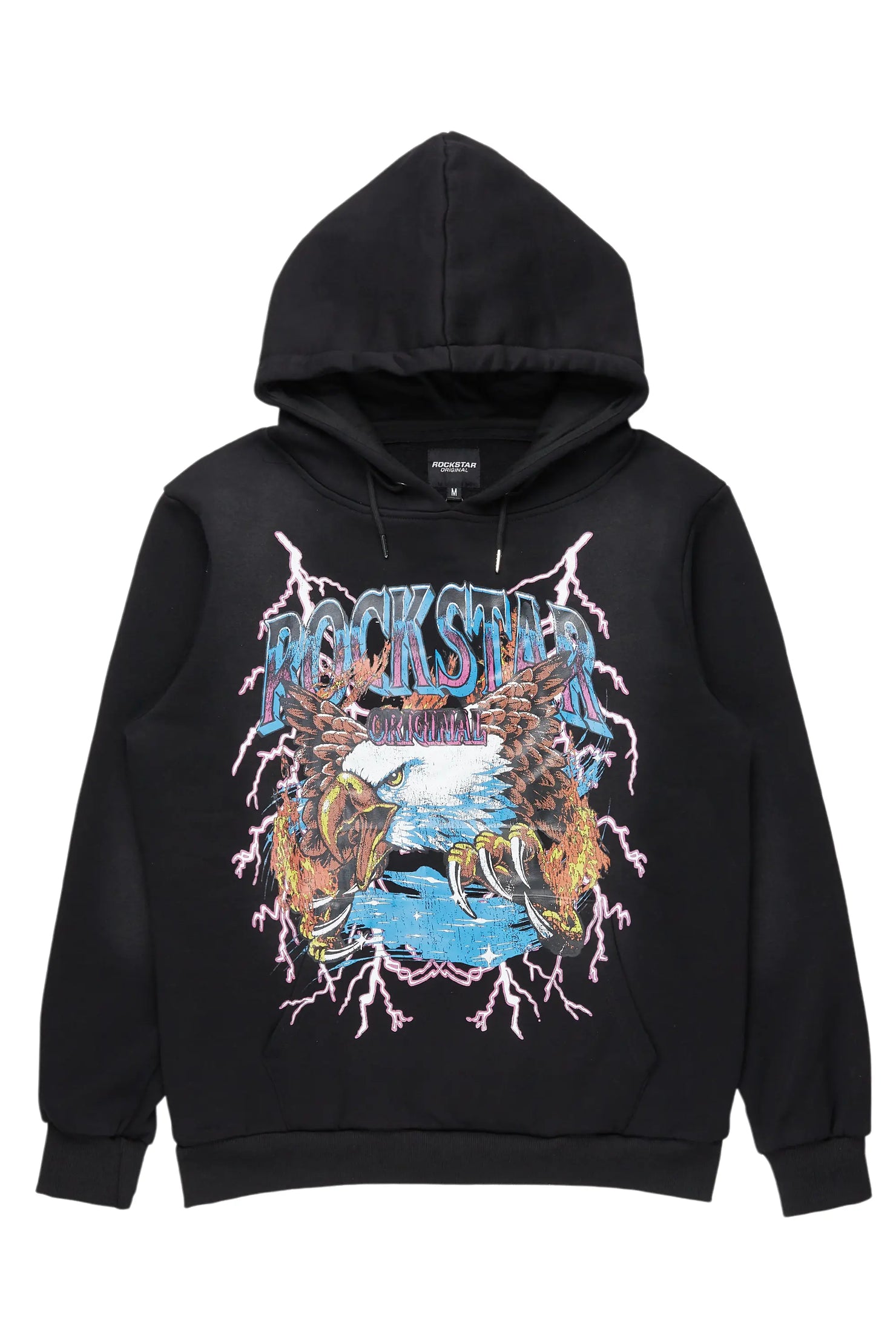 Darken Black Graphic Hoodie