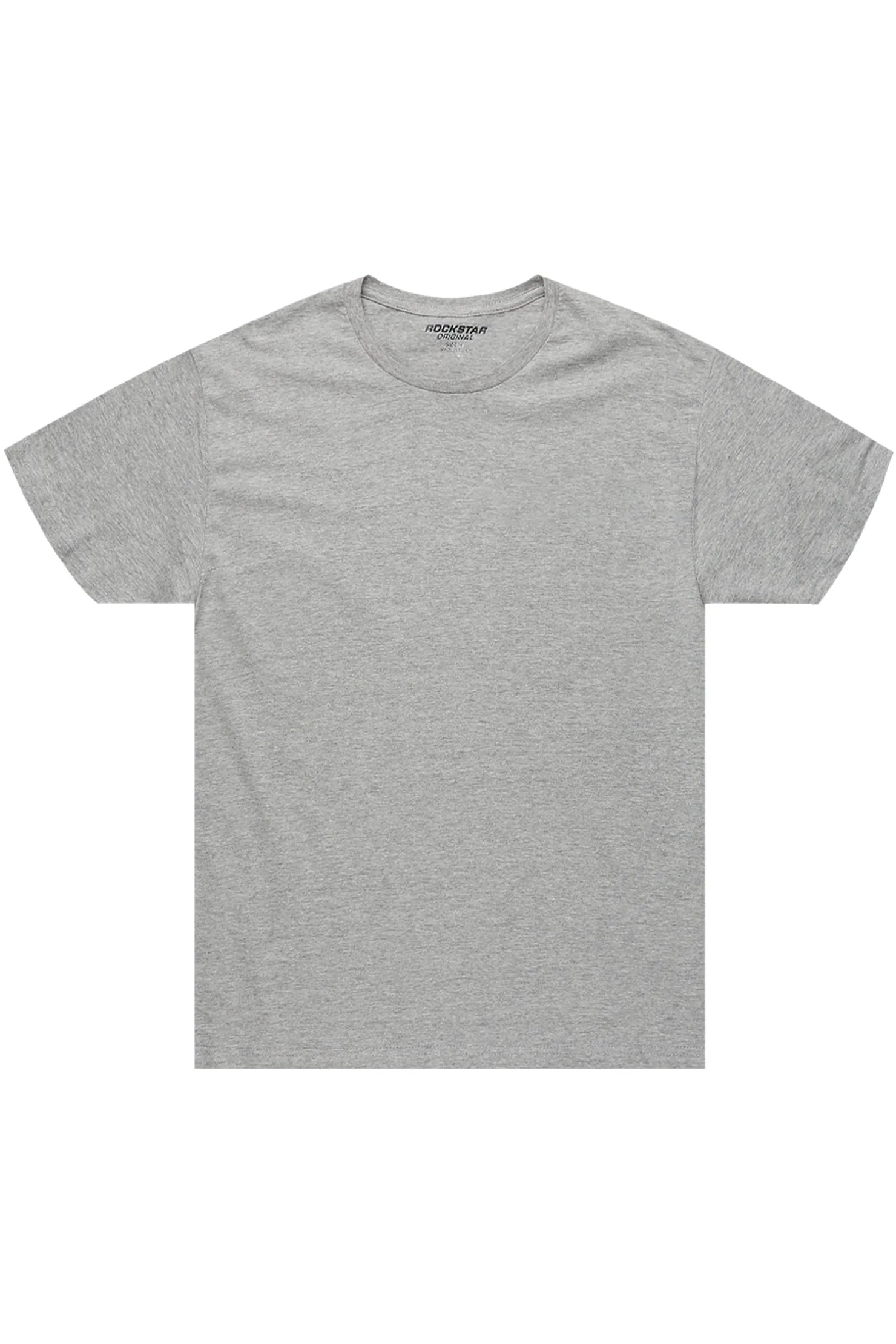 Womens Heather Grey Basic Tee