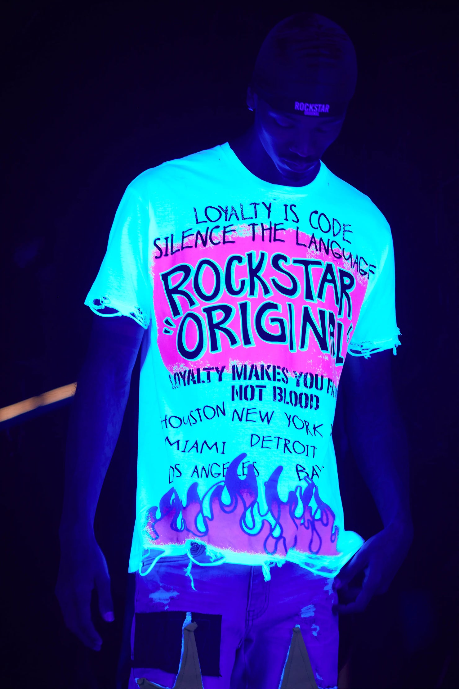 Beno White Oversized Graphic T-Shirt