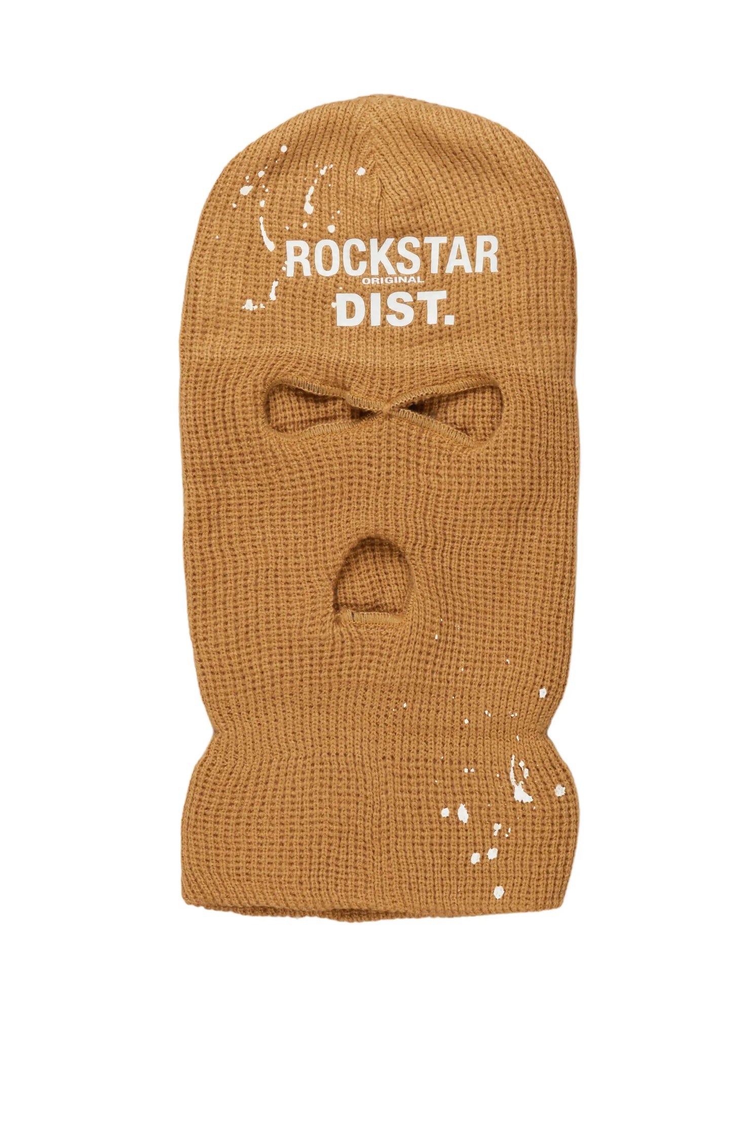 Marlo Beige Graphic Ski Mask