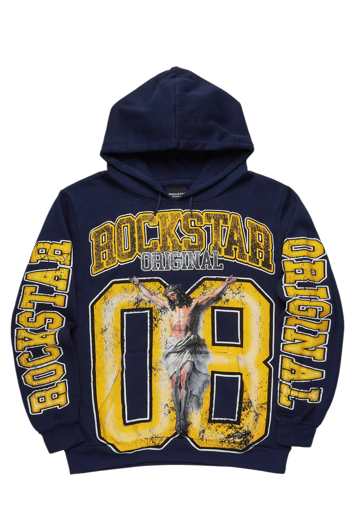 Fields Navy Graphic Hoodie